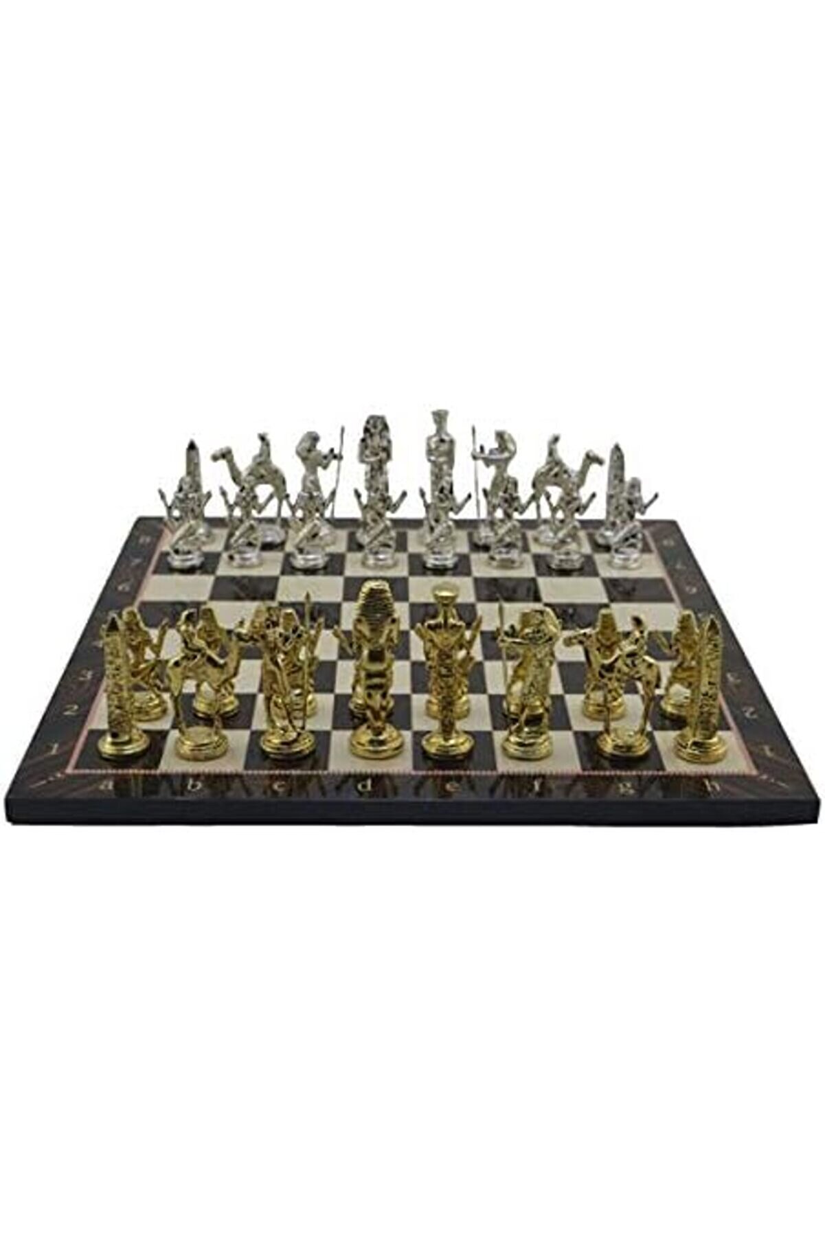 Modashi̇ne Mısır Satranç Takımı (Parlak) Ve Cevi̇z Tahtası Modascope 1014773