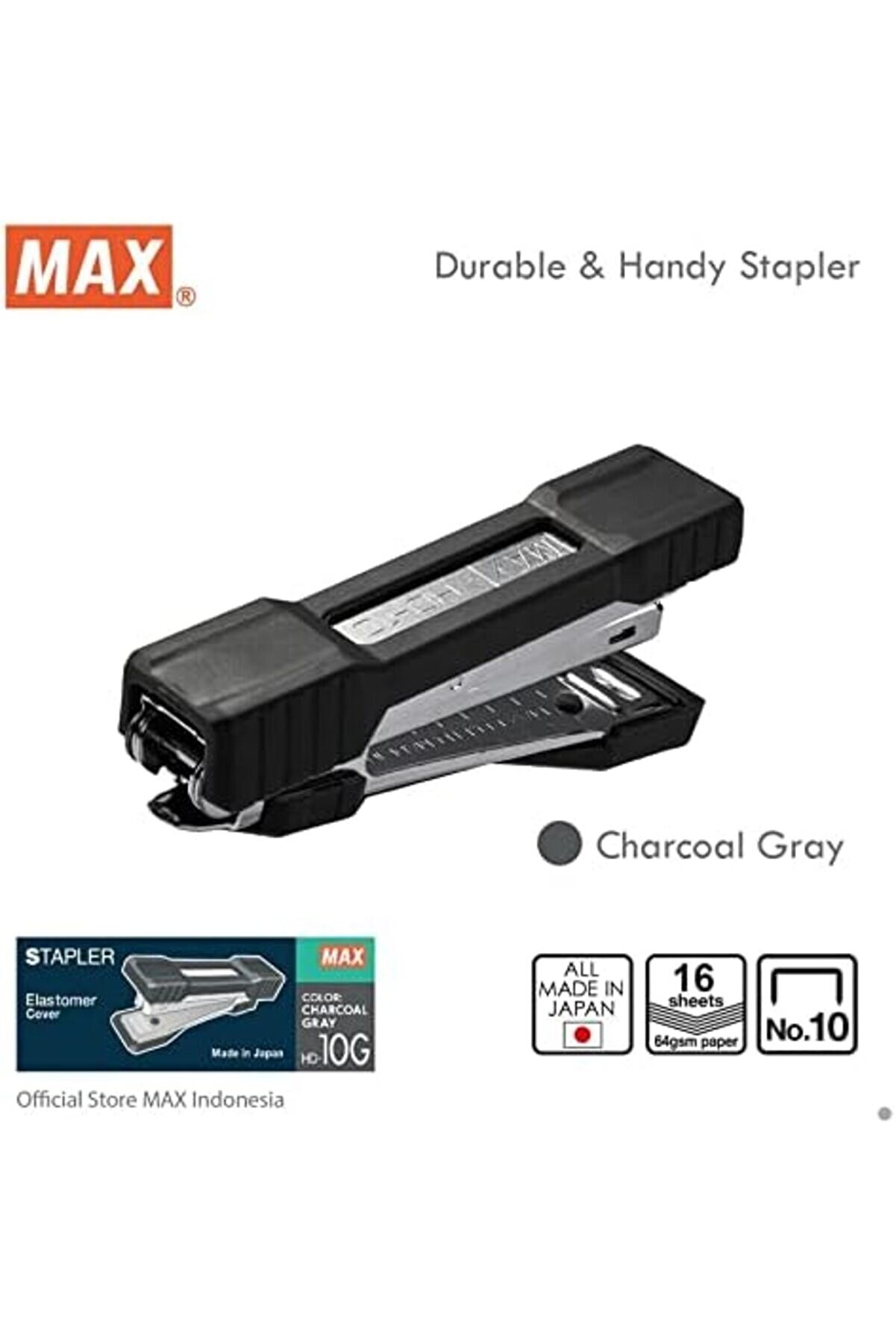 Modashi̇ne Hd 10G Zımba Makınesı No10 Komur Grı Modascope 1014773