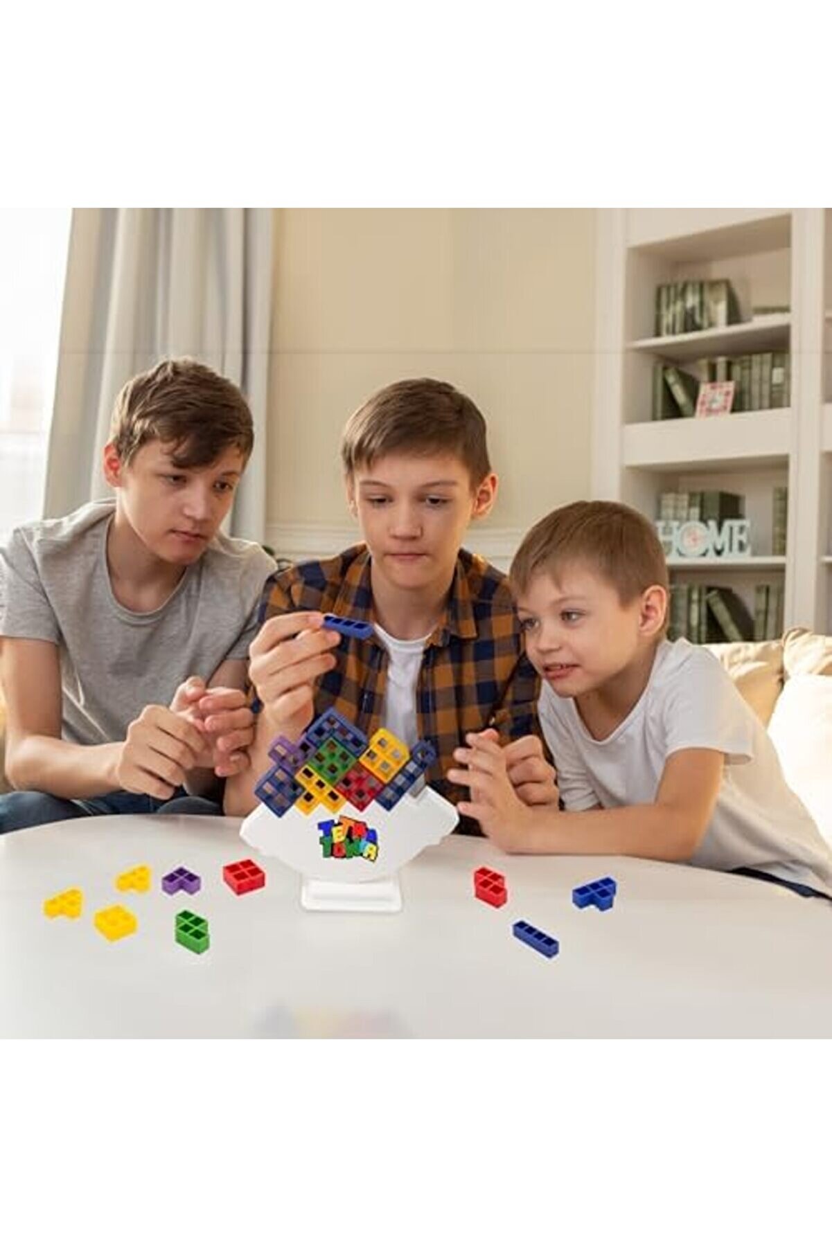 Modashi̇ne Tower Kule Denge Oyunu, 21 Parça Kule Oyun Seti̇, Kule Denge Oyunu Modascope 1014773