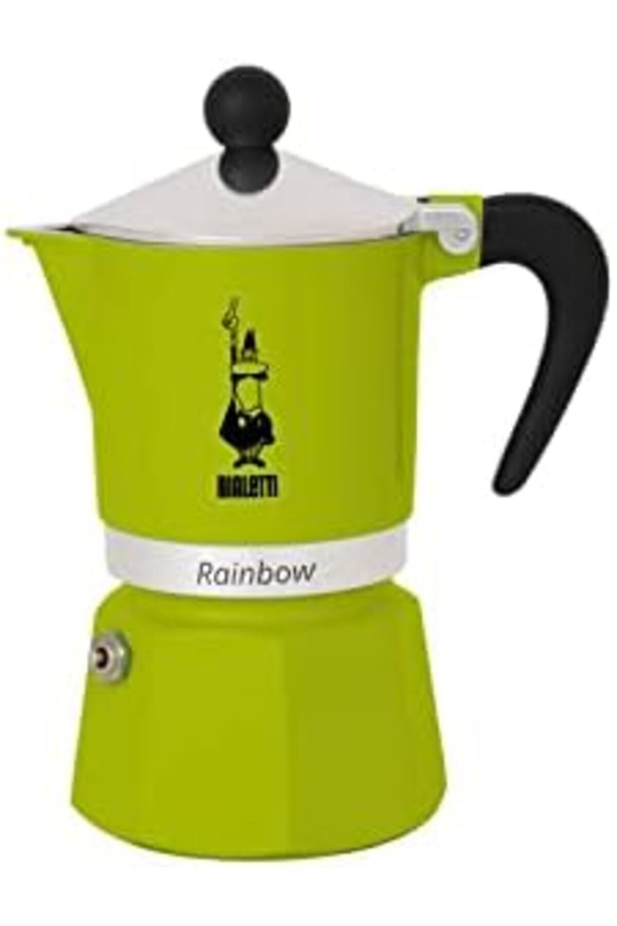 Modashi̇ne - 6 Cups Ocak Üstü Espresso Pi̇şi̇ri̇ci̇ - 250Ml - Yeşi̇l Renk - Gövde - Patentli̇ Valfi̇ - Tüm