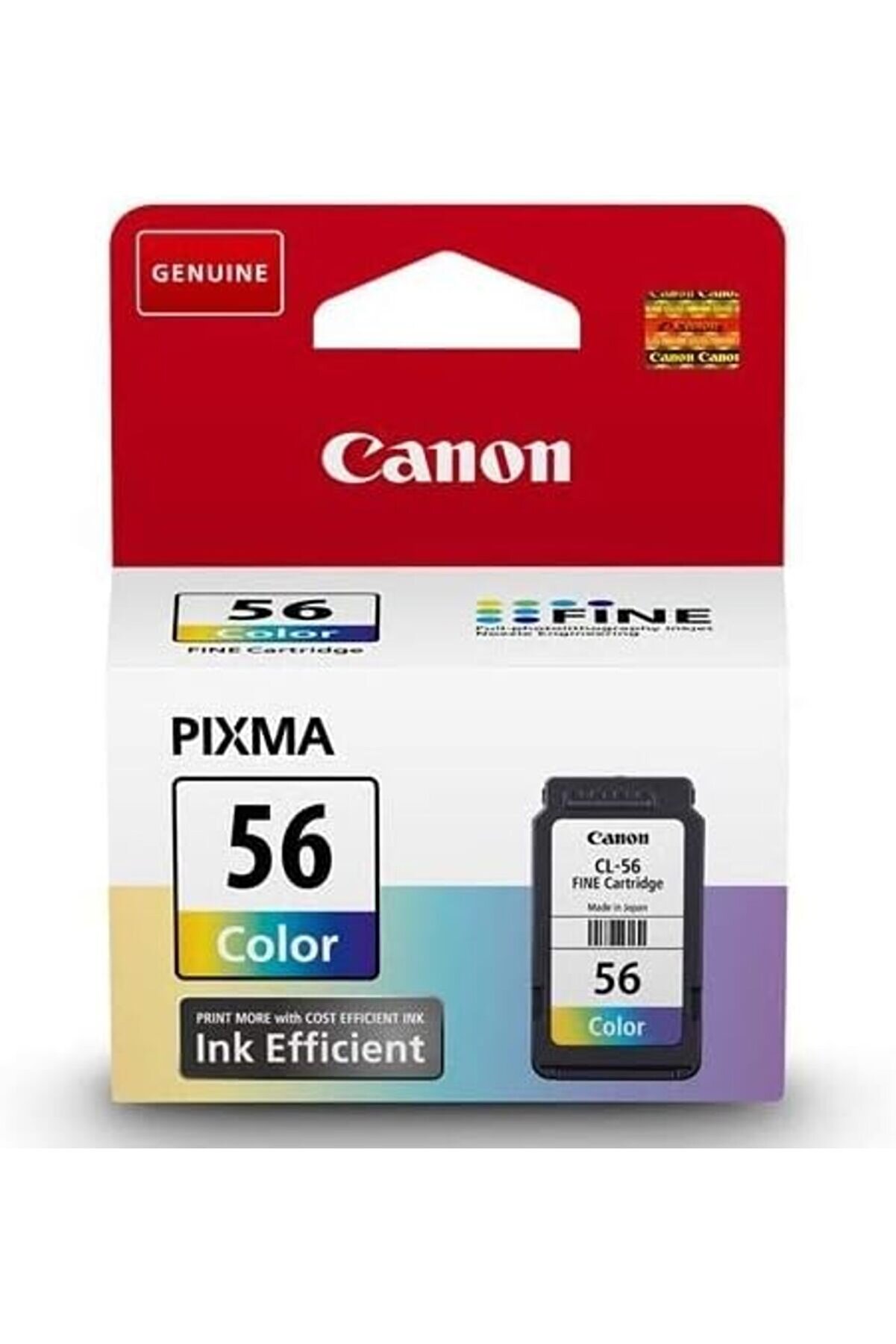 Modashi̇ne Cl-56 Ori̇ji̇nal Renkli̇ Mürekkep Kartuşu, 400 Sayfa Si̇yah, 300 Sayfa Renkli̇ Baskı (9064B001)