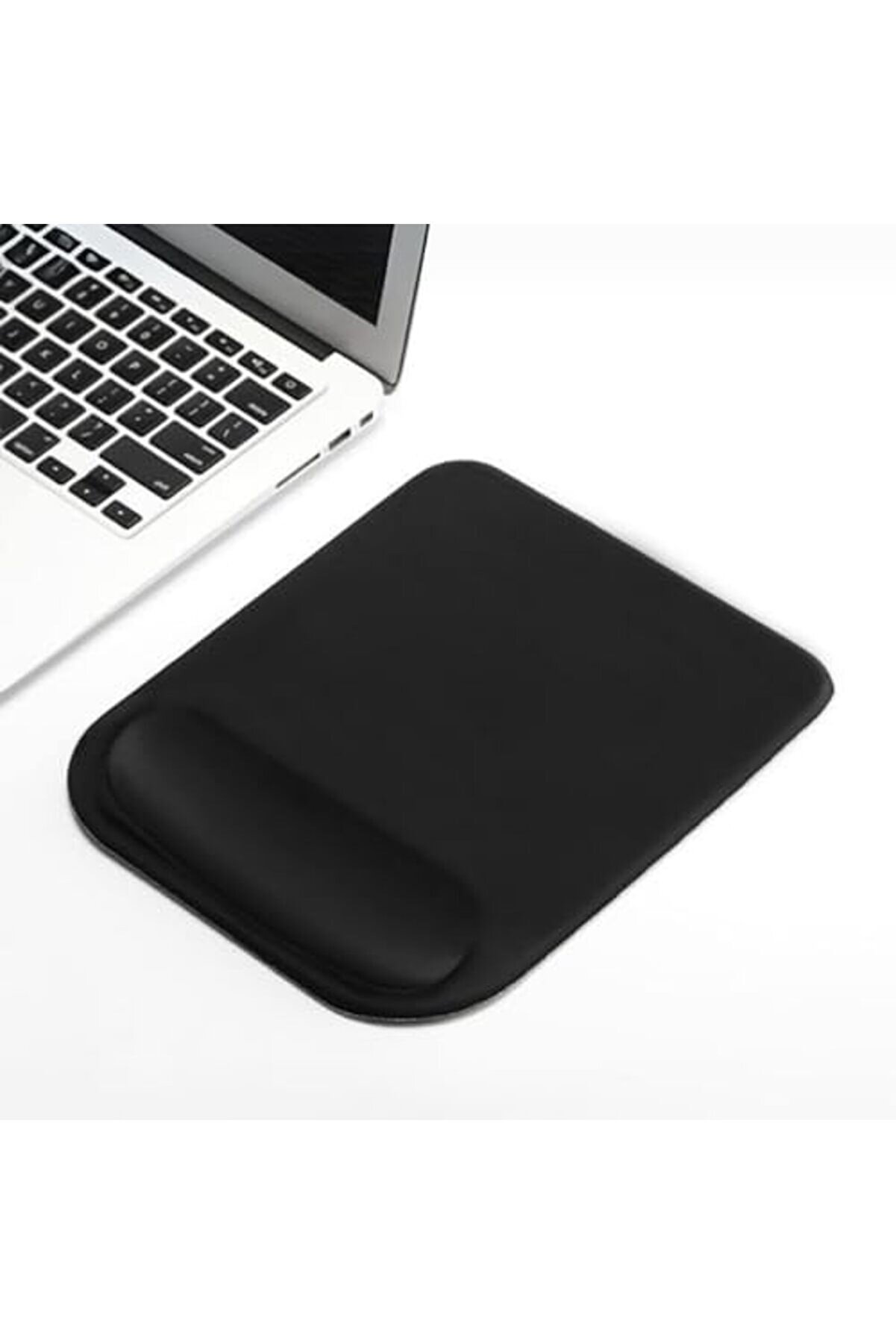 Eli̇zzashop Bi̇lek Destekli̇ Mouse Pad Ergonomi̇k Kaymaz Taban Mouse Pad, Bi̇lek Koruyucu Tasarım Si̇yah E