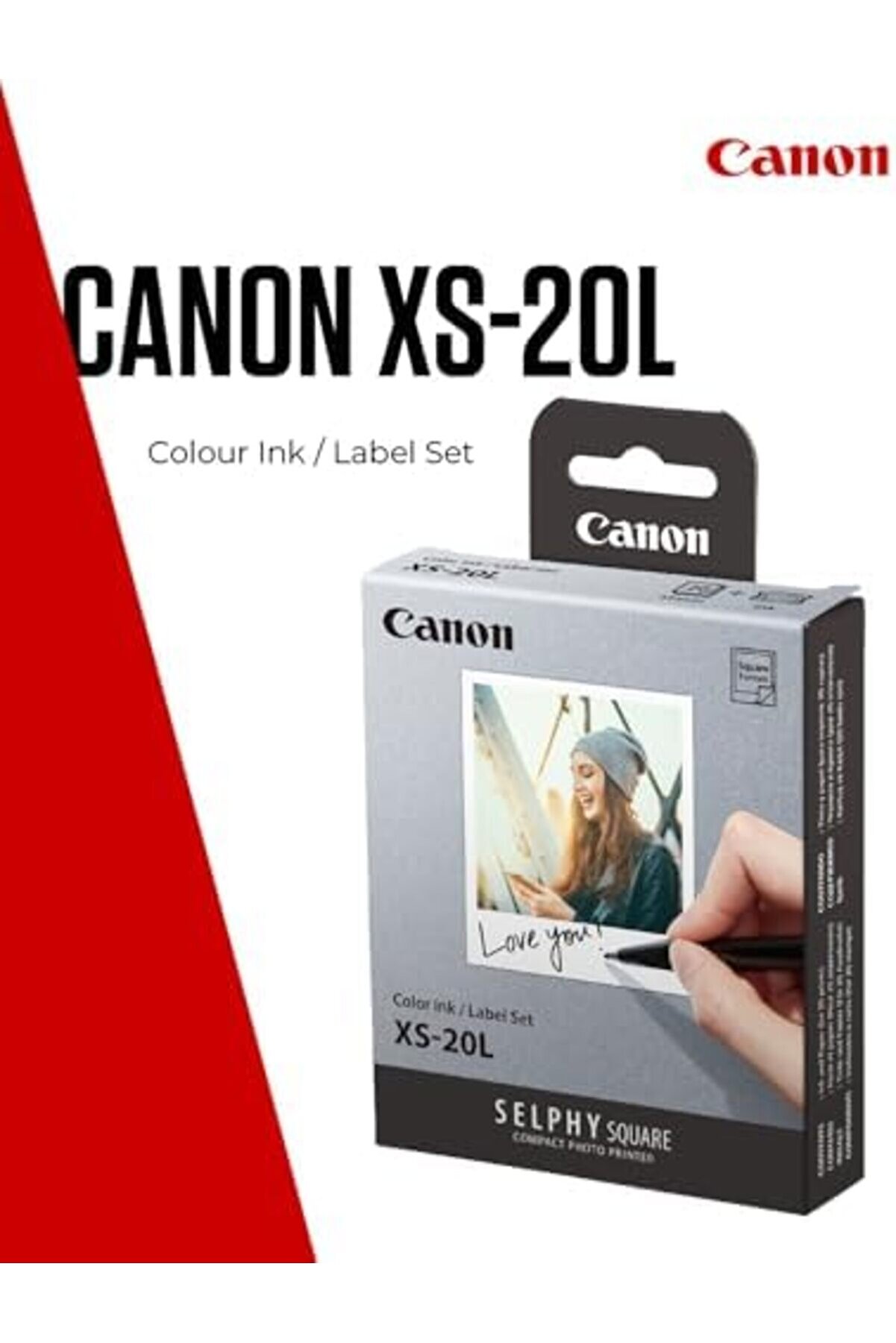 Modashi̇ne Qx10 Selphy Mürekkep Ve Kağıt Seti̇ Xs-20L ( Eurasi̇a ) Modascope 1014773