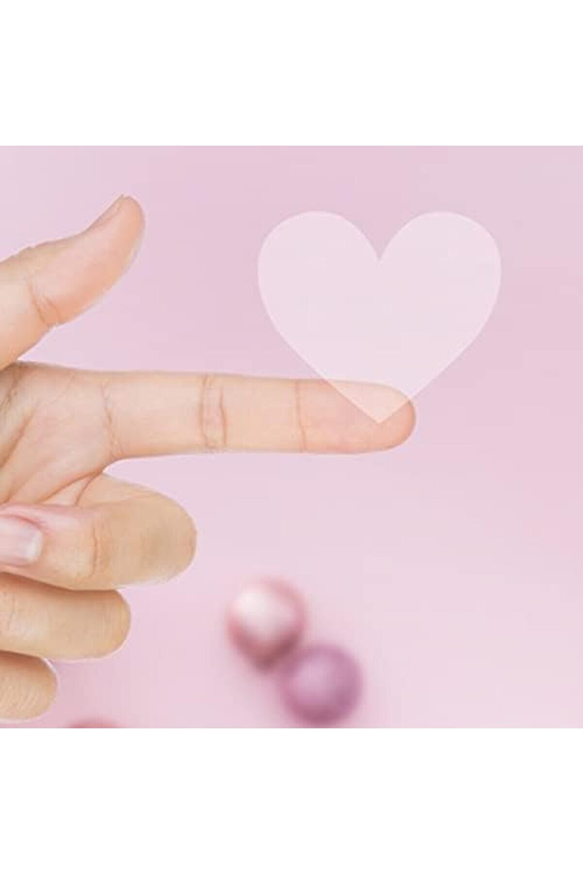 Modashi̇ne Şeffaf Kalp 1 Sayfa Modascope 1014773