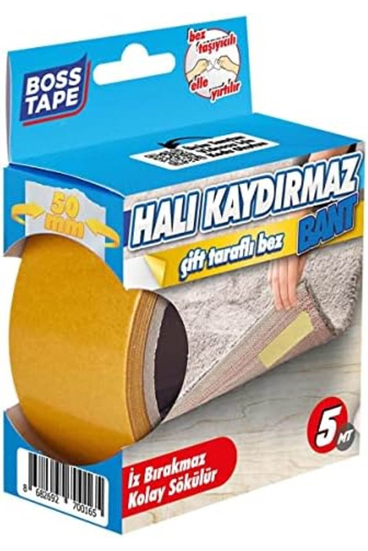 Modashi̇ne Tape Halı Yapıştırma Bandı, Halı Kaydırmaz 50Mm X 5Mt Modascope 1014773