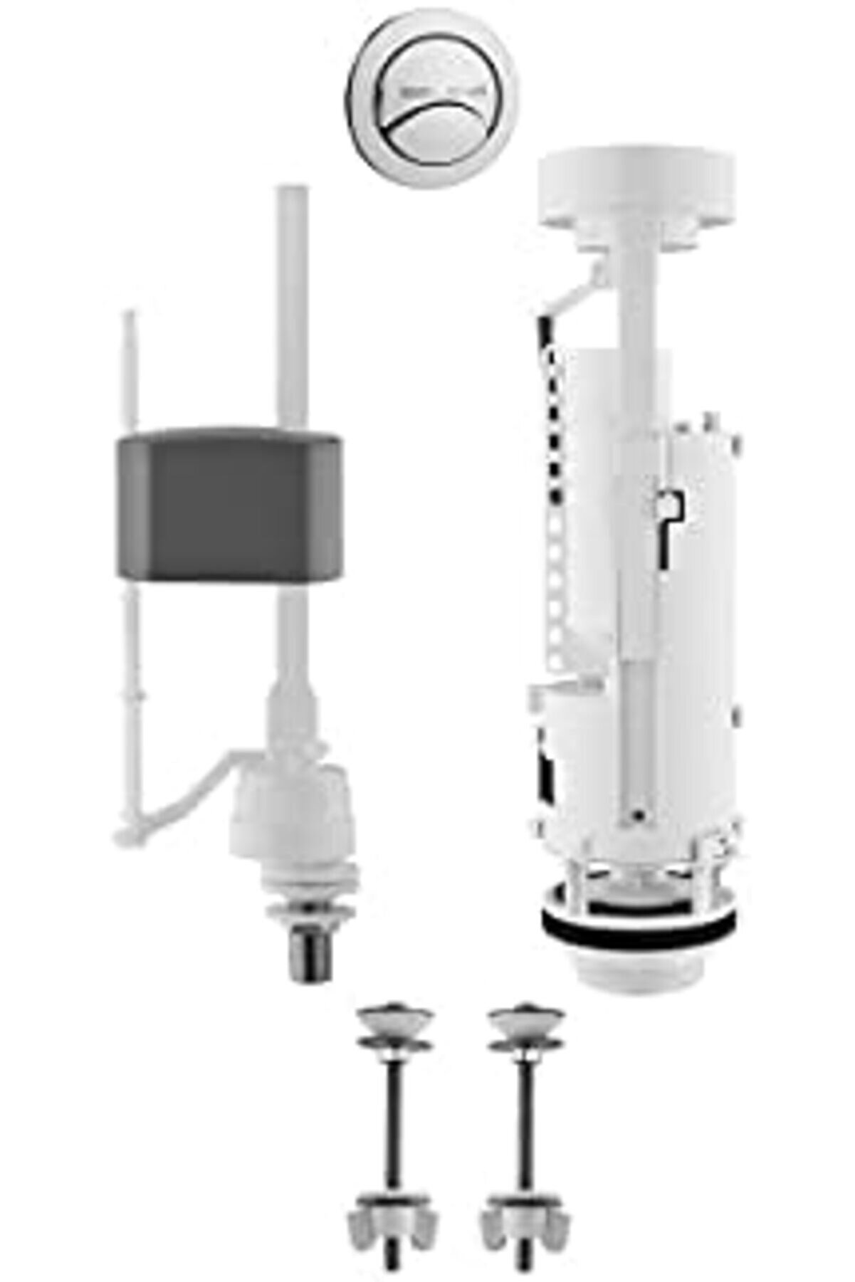 Modashi̇ne 330B7013 Rezervuar İç Takım Su Gi̇ri̇şli̇ 3/6 L, Krom Modascope 1014773