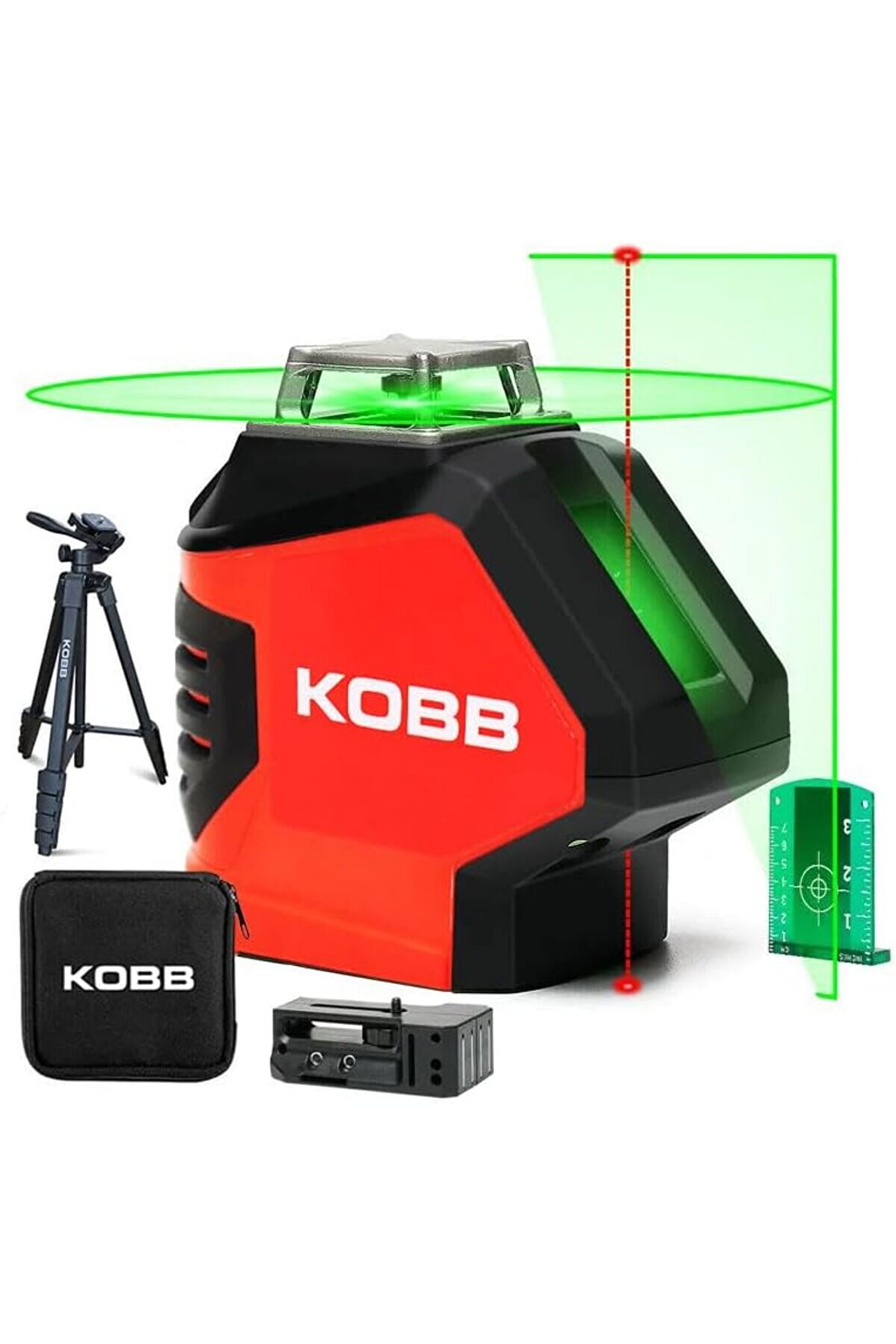 STOREMAX KBL88GTP 25 Metre Profesyonel Yatay 360° ve Dikey Otomatik Hizalamalı Nokta Şakül ve Yeşil Çapraz Çi