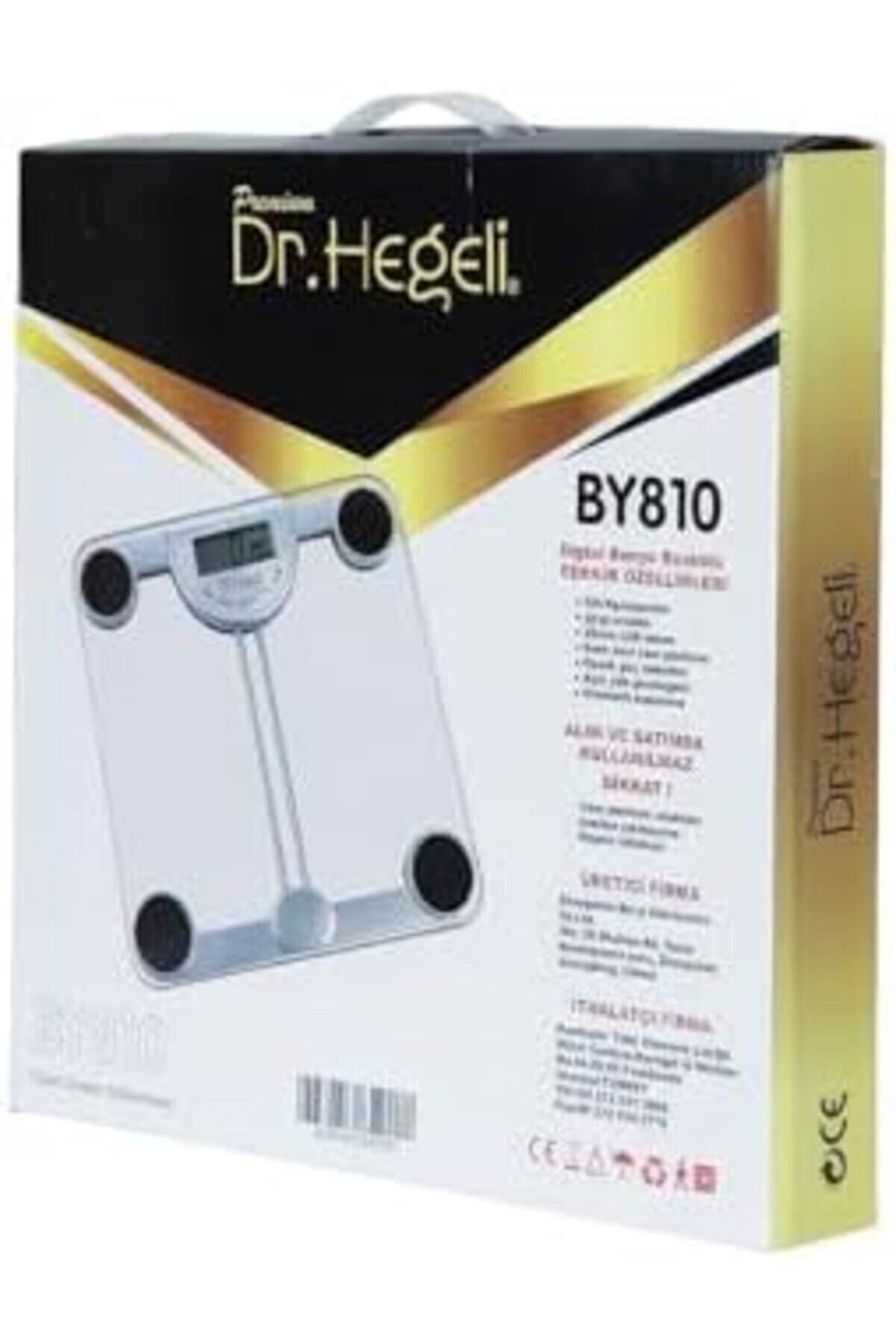 Hegeli̇ Baskülü Lcd Ekranlı 200Kg Kapasi̇teli̇ 1014773