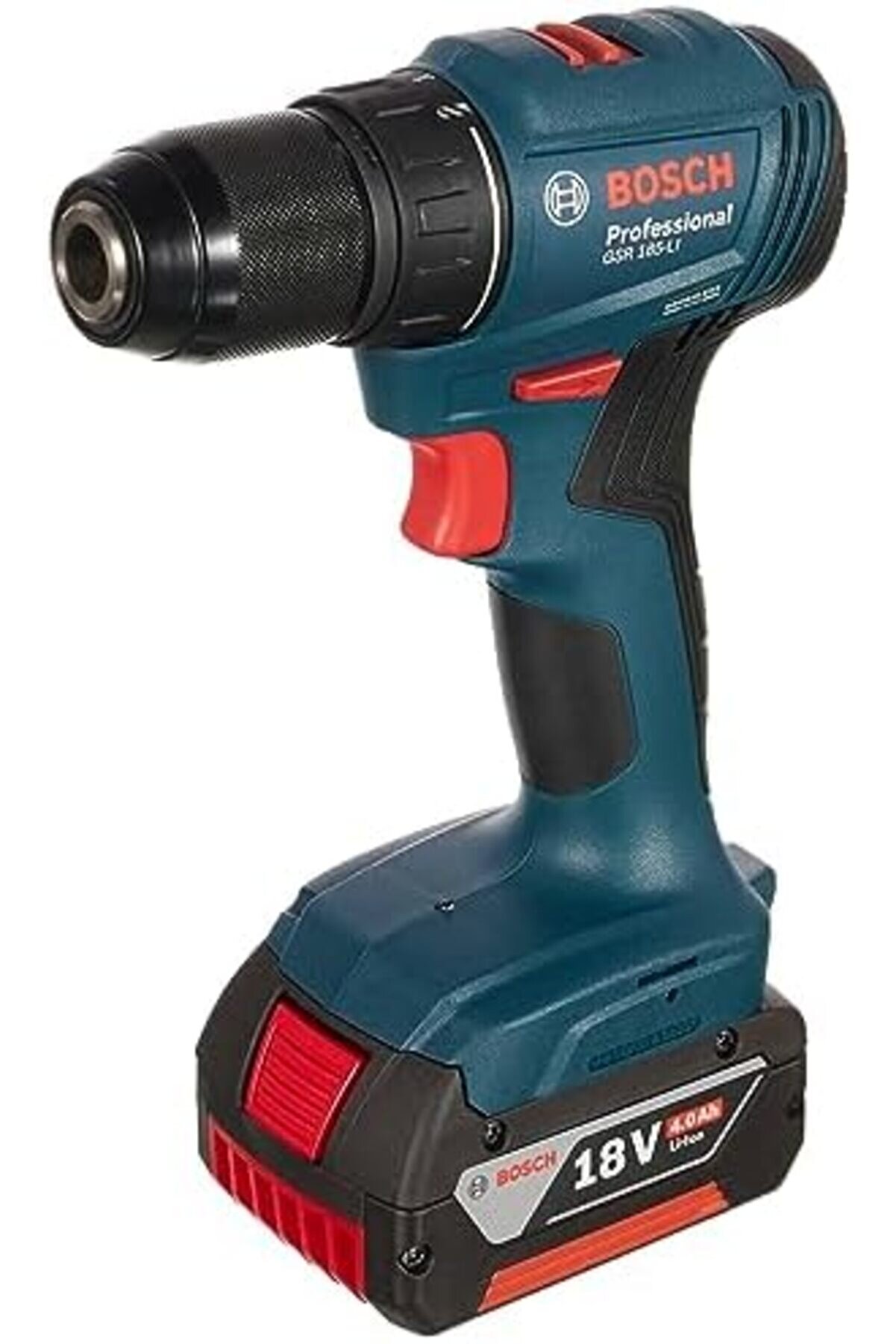 Pltnstoreshop Gsr 185 Akülü Delme/Vi̇dalama Maki̇nesi̇ 1X4.0 Ah Akü, Gal 18V-40 Sarj Ci̇hazı, Soft Bag P