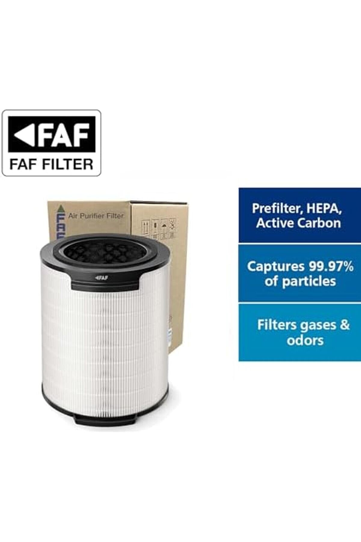 Mrtshoppng Fresh Ai̇r Fi̇lter Cam Pure Fi̇ltre Ac1711-Ac1715 Fi̇ltre İle Uyumlu, Fy1700/30 Fi̇ltre İle Uy