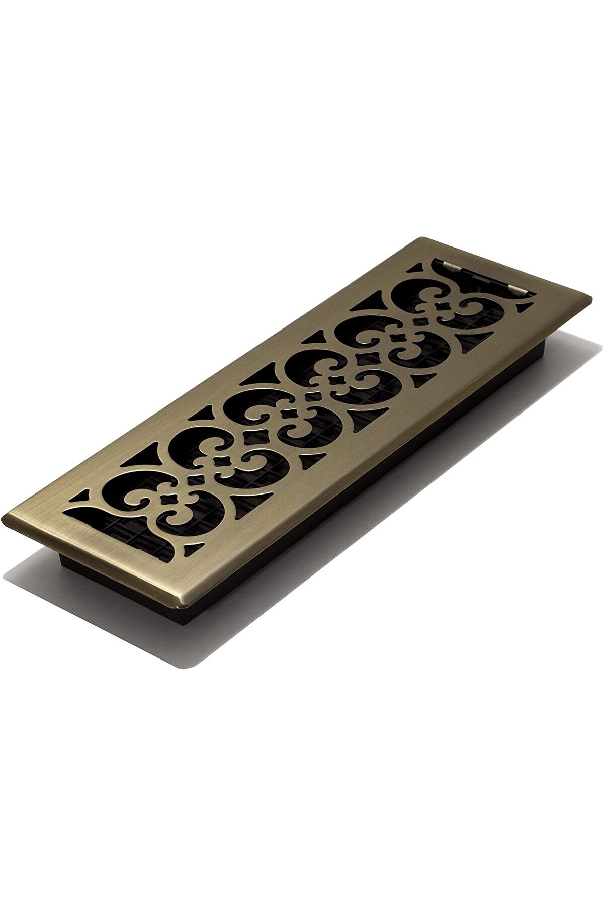 STOREMAX modashine Grates SPH414-A Desenli Zemin Menfezi, 10x35.5 cm, Pirinç modascope 1014773