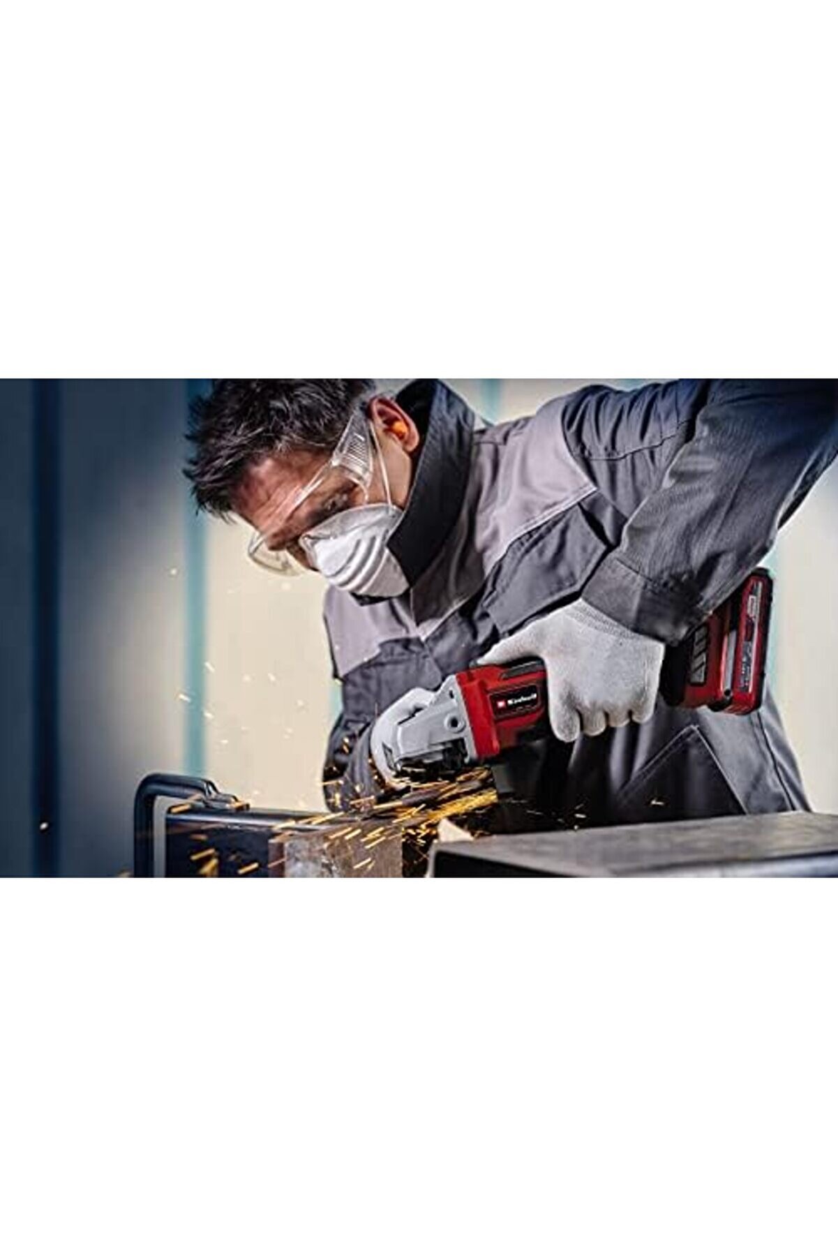 Professi̇onal Akülü Avuç Taşlama Tp-Ag 18/125 Ce Q Li̇ Power X- (18 V, 900 W, 125 Mm Çap, 33 Mm Kesme