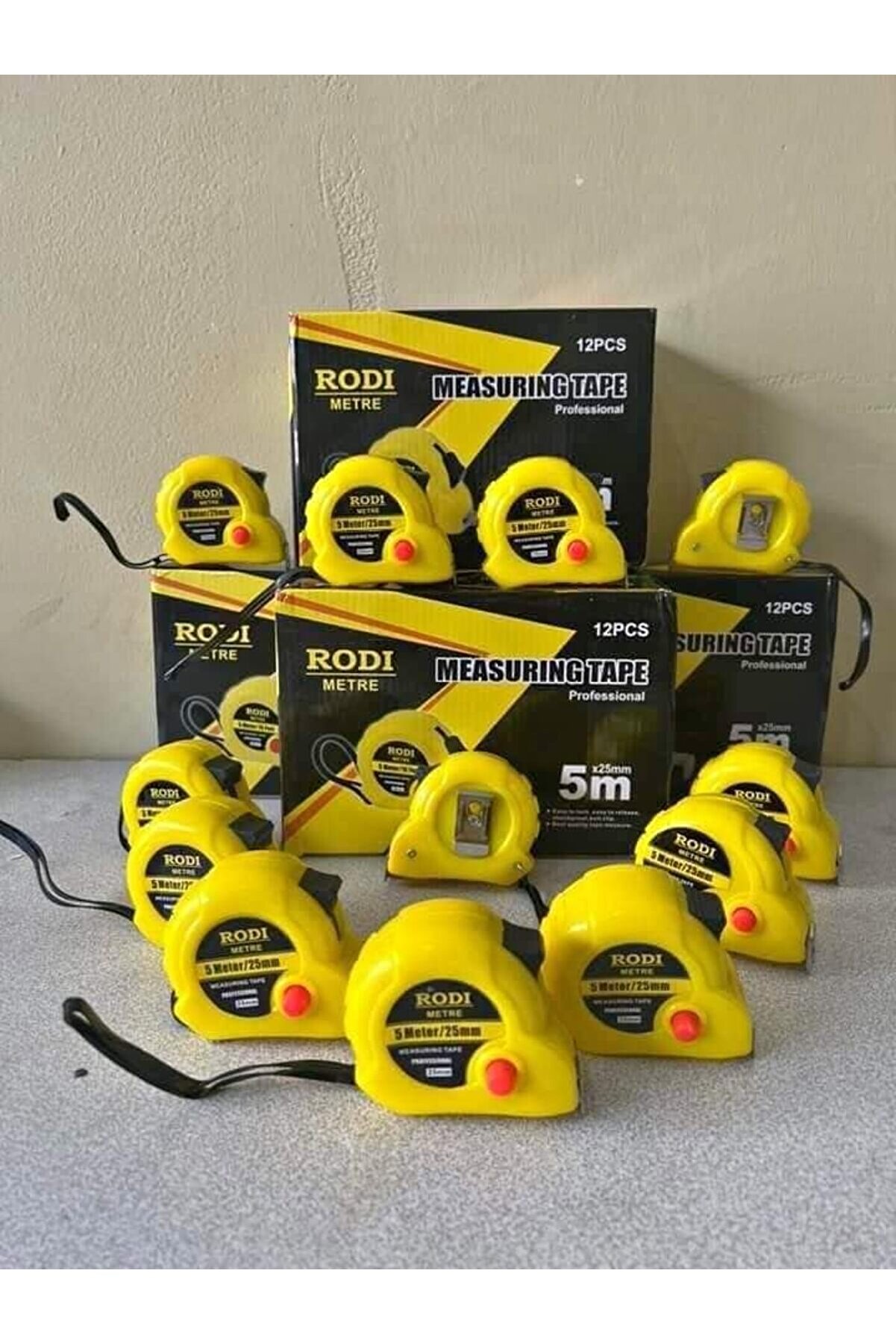 STOREMAX Şerit Metre 5 Metre * 25 Mm Kilitli Askılı 1175713