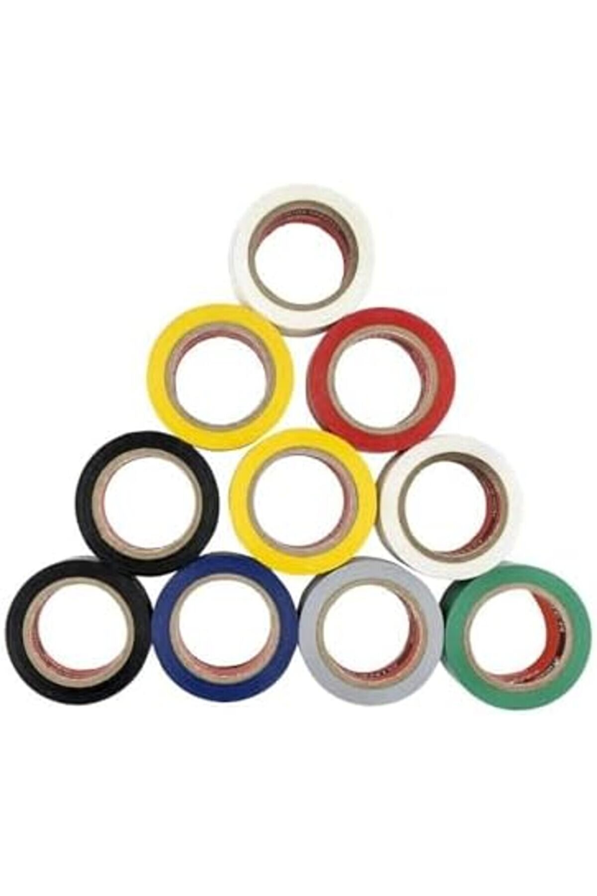 Pltnstoreshop Home 5 Adet Elektri̇k Bandı,Pvc Bant,10 Metre (Renkli̇) Pltnstoreshop 1175735