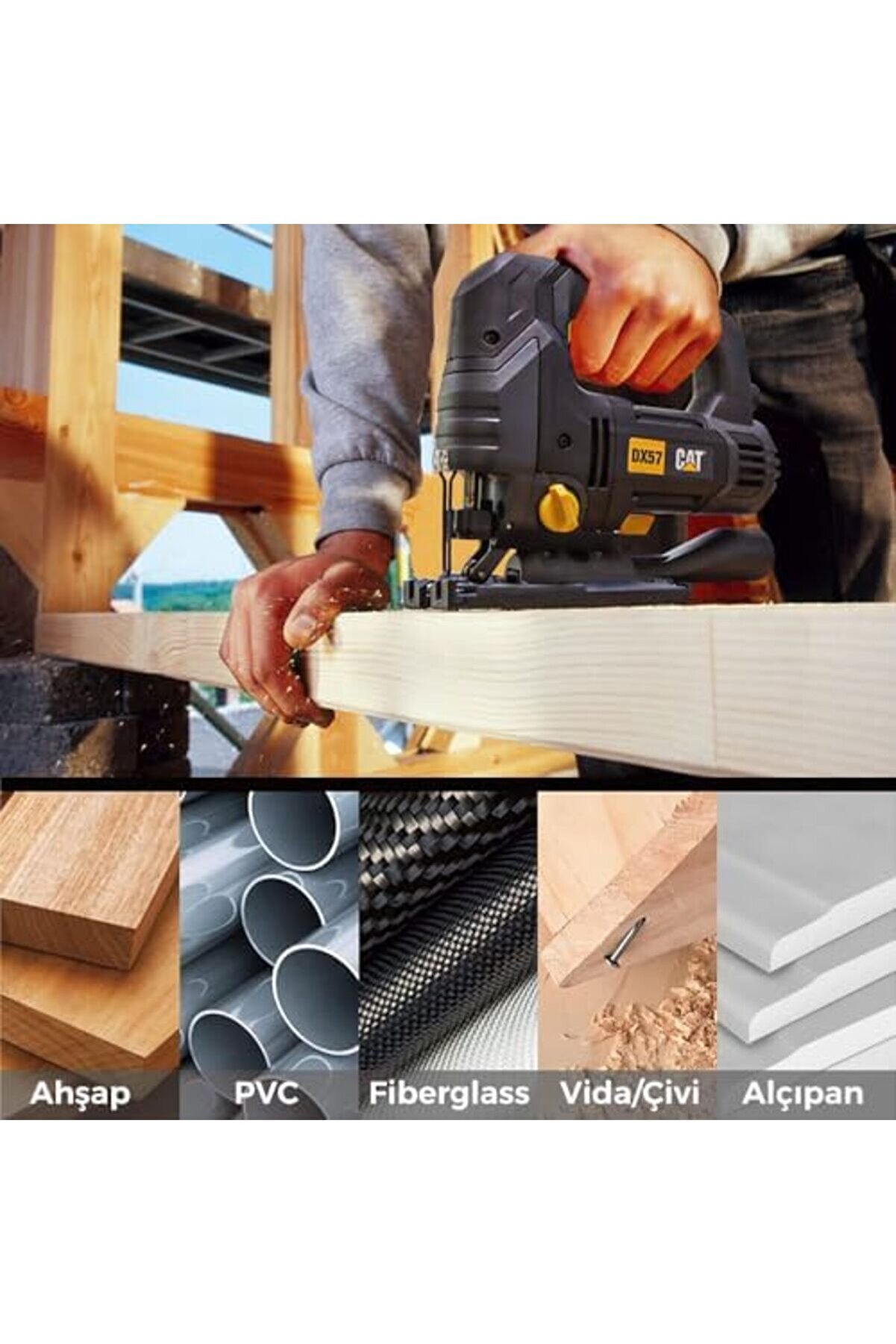 Da06901 Profesyonel Metal/Ahşap /Kaba Kesi̇m Dekupaj Testere Ucu 10 Parça 1014773