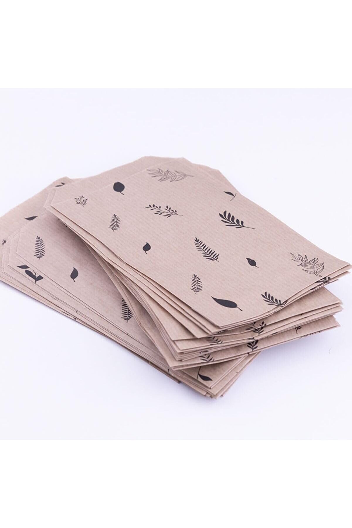 STOREMAX modashine Yapraklı Kese Kağıdı, Üzeri Siyah 18x30-100 Adet modascope 1014773