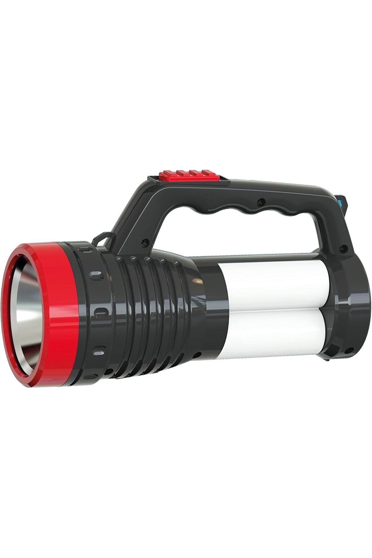 STOREMAX USB Şarjlı Çok Fonksiyonlu El Feneri | 2W LED + 4 Tüp LED, 300 Lümen, 1200 mAh Batarya, 3 Mod, Taşın
