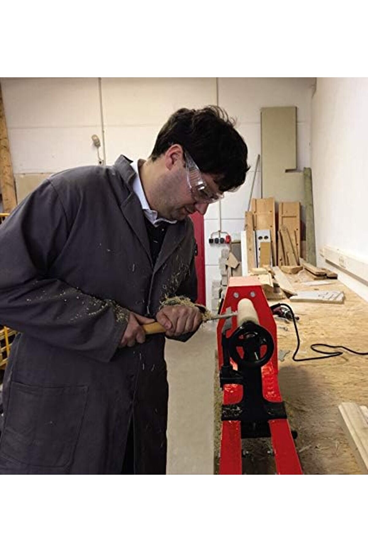 Ahşap Torna Tc-Ww 1000/1 (350 W, Maks. Tornalama &Ccedil;apı 280 Mm, Mi̇l D&ouml;n&uuml;ş Hızı 890/1260/1760/2600 Dev