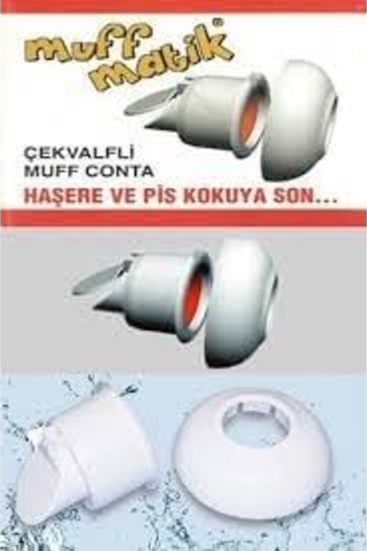 Modashi̇ne Körüklü Lavabo Si̇fonu Plasti̇k Süzgeçli̇ Çekvalfli̇ Modascope 1014773
