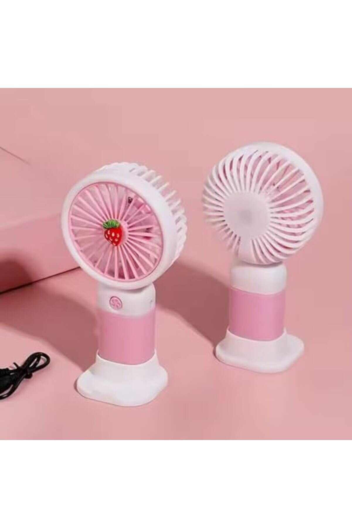 Modashi̇ne , Şarjlı Masaüstü, Taşınabi̇li̇r 8000 Rpm El Fanı, Ergonoi̇k Tasarım, Sessi̇z Çalışma, Soğutuc