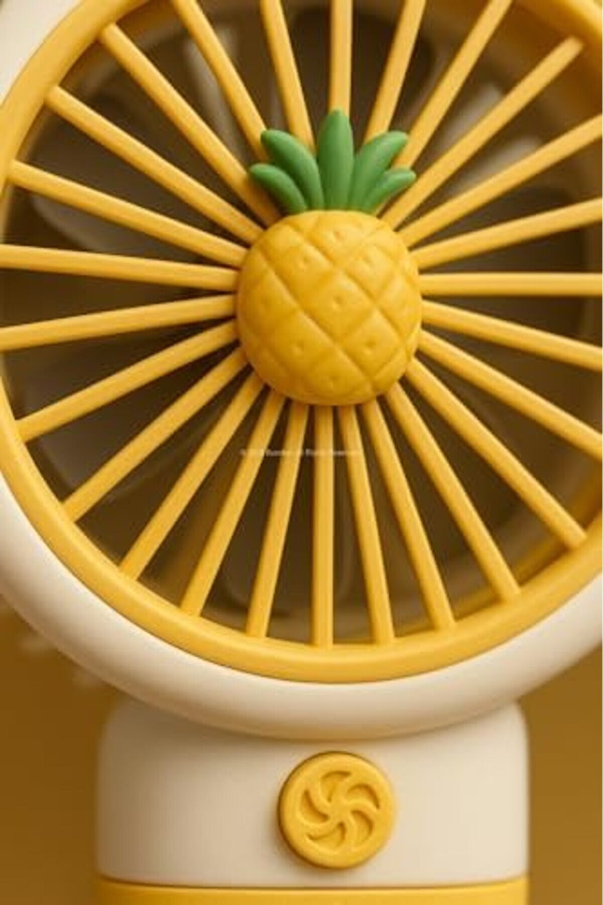 Pltnstoreshop Mi̇ni̇ Meyveli̇ El Fanı, Taşınabi̇li̇r Sessi̇z El Vanti̇latörü, Kompakt Seri̇nleti̇ci̇, Yaz Tati̇