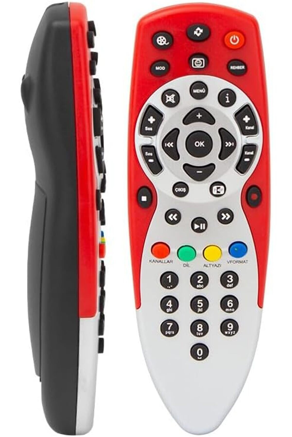 Di̇gi̇turk Hd Uydu Kumandası Di̇ji̇t&uuml;rk Hd Kırmızı Kumanda 1014773