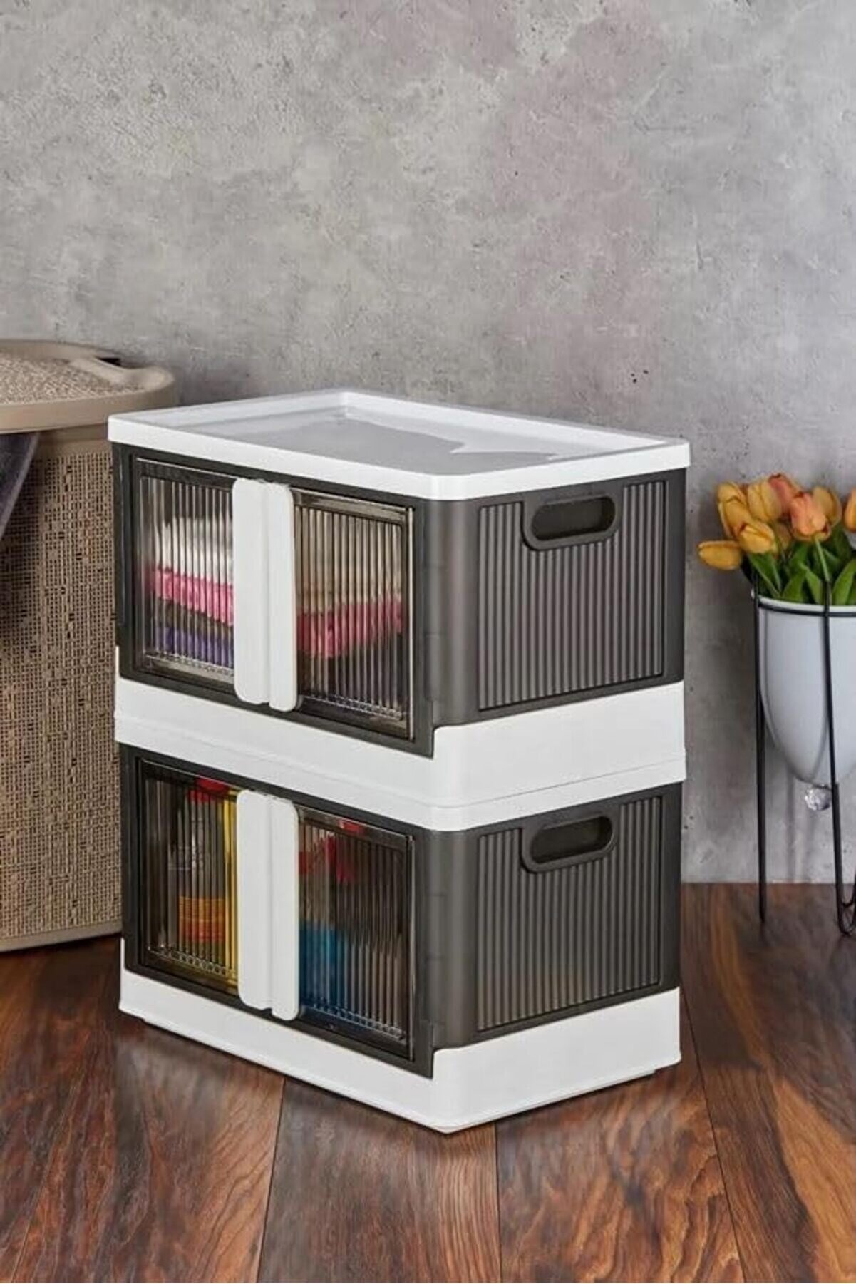 STOREMAX Amaçlı Kapaklı Portatif Istiflenebilir Organizer Dolap 1014773