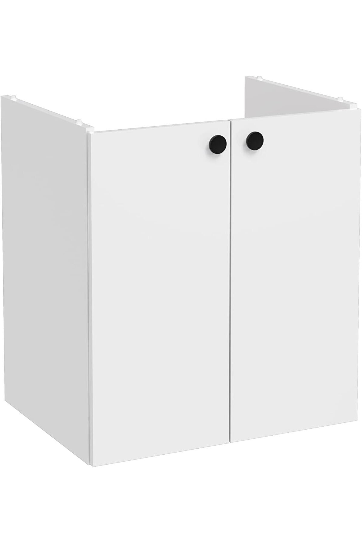 STOREMAX Shift T20 81002 Kapaklı Lavabo Dolabı, Parlak Beyaz, 60 cm 1175713