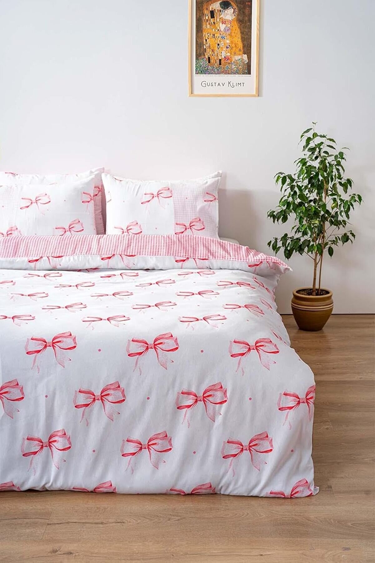 STOREMAX Kurdele Desenli Çift Kişilik Nevresim Takımı, Pamuklu 1014773