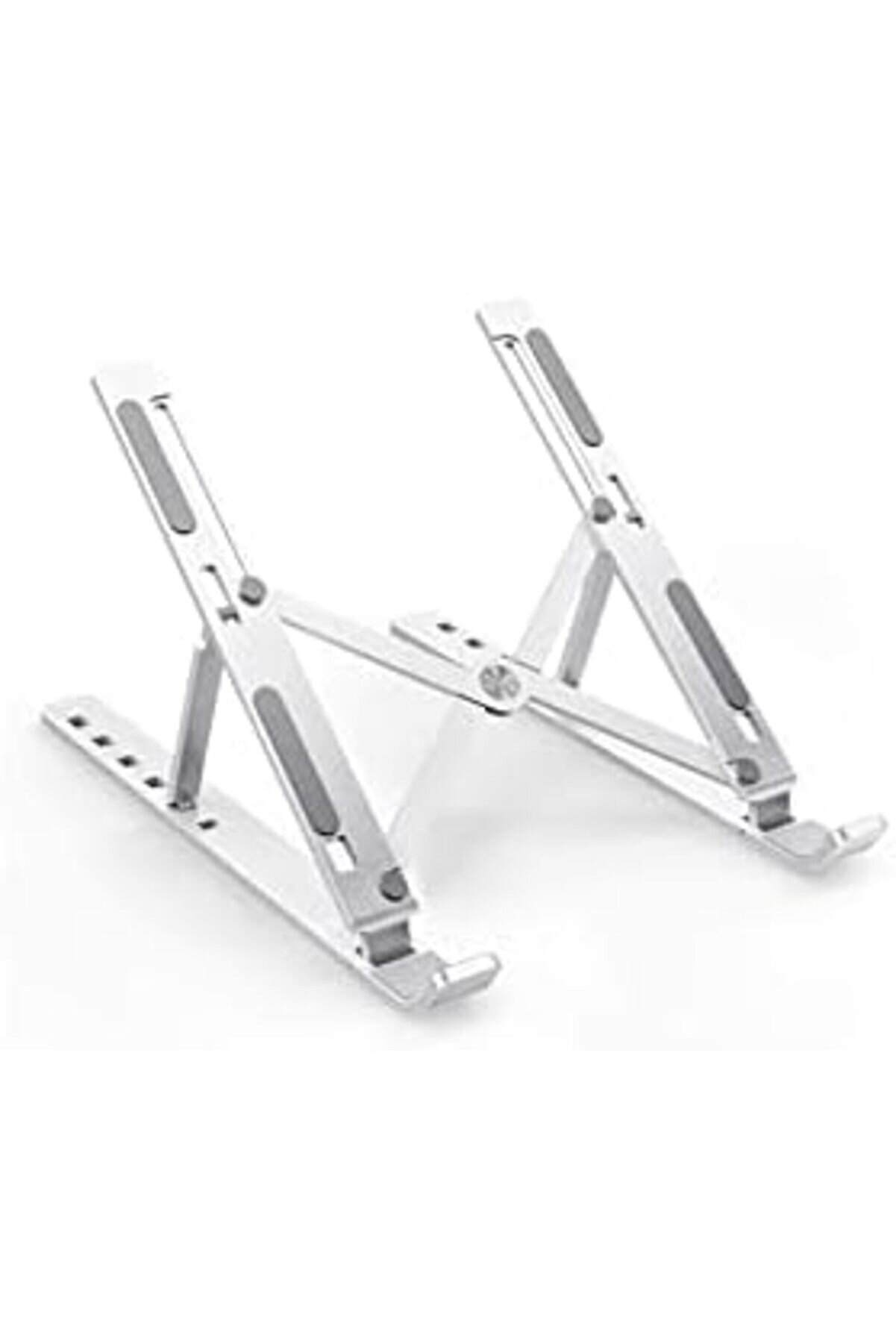 Macbook Laptop Bi̇lgi̇sayar Standı Notebook Özel Yükselti̇ci̇ Stand Tablet Tutucu Ayarlı Metal Metal Sta