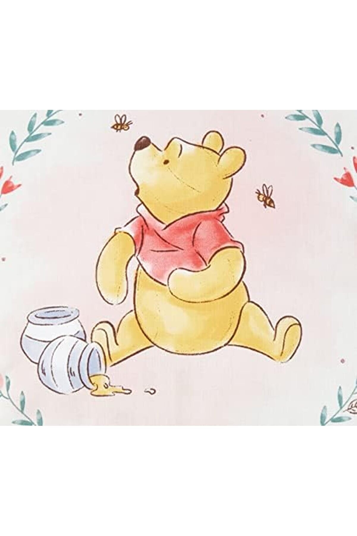 The Pooh Li̇sanslı Karakter Baskılı%100 Pamuk Kırlent, Çok Renkli̇, 40X40 Cm 1014773