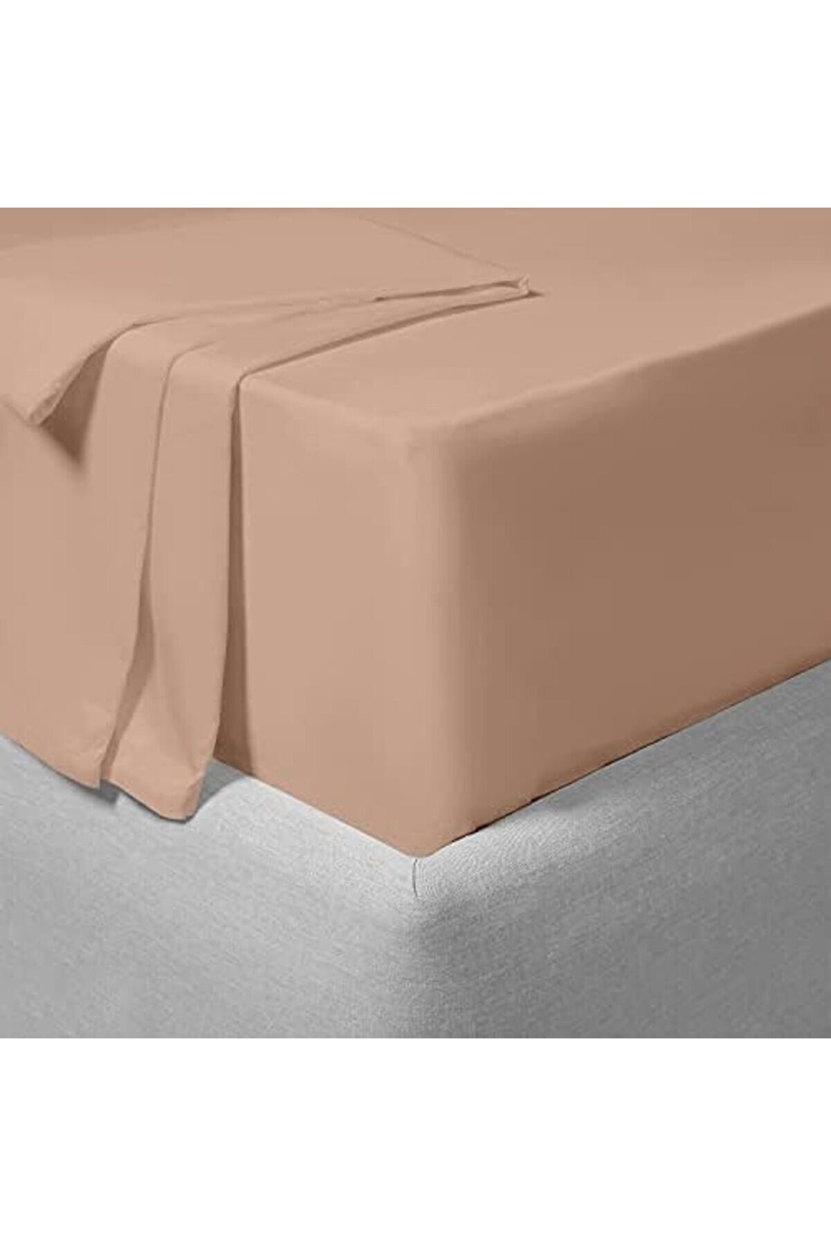 Ekstra Çi̇ft Ki̇şi̇li̇k Çarşaf 200X200 Cm, Koyu Somon 1014773