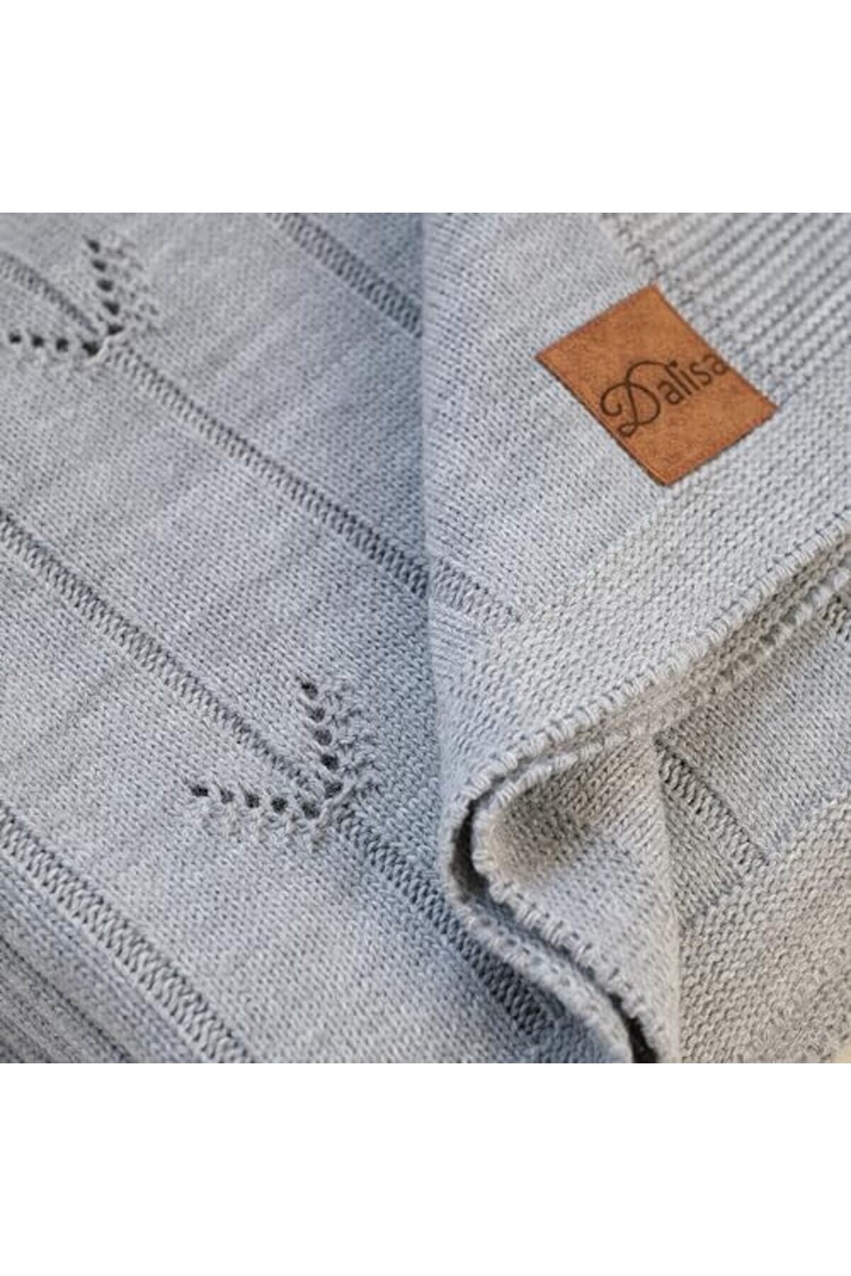 Çok Amaçlı Örtü, Nefes Alan Şık Dekorati̇f Geometri̇k Desenli̇ El Örgüsü Tri̇ko Koltuk Şalı Soldi̇er 130X