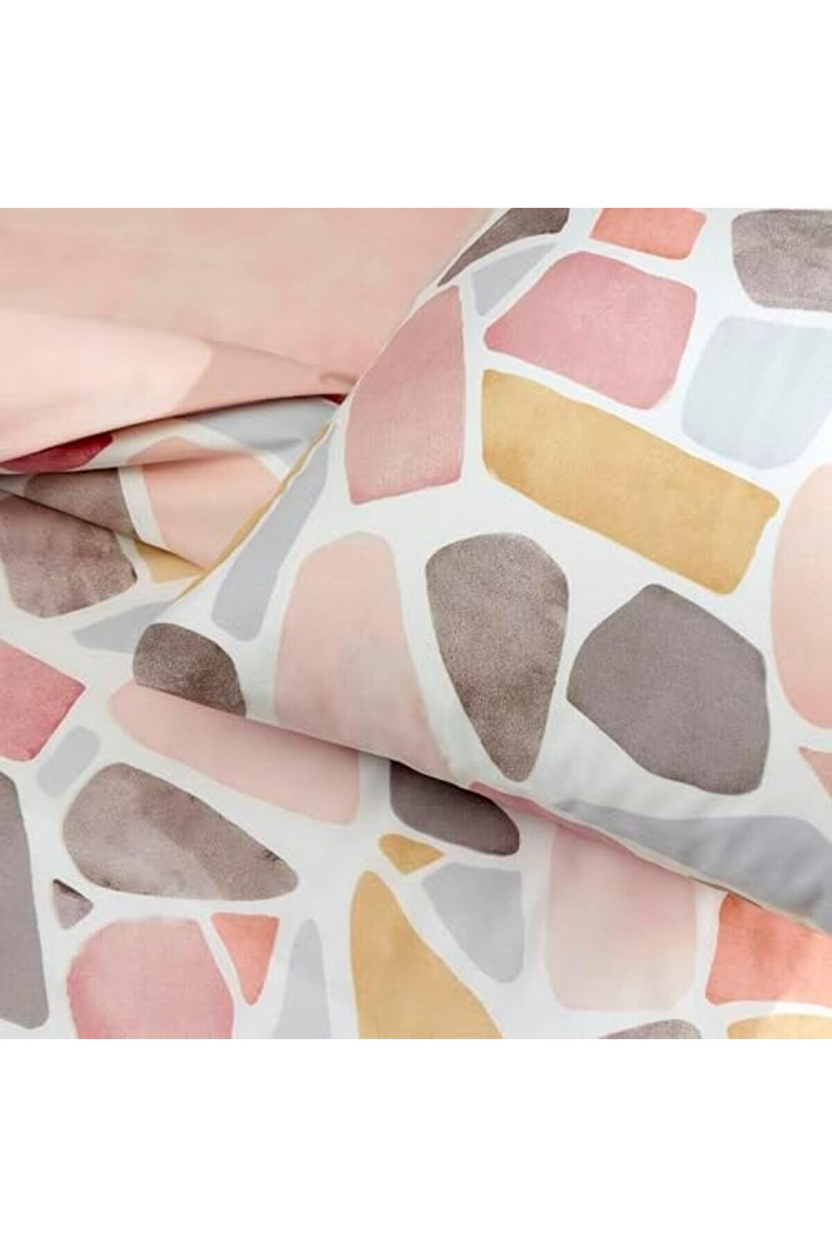 Alvy Ranforce Çi̇ft Ki̇şi̇li̇k Nevresi̇m Takımı Pembe 1014773