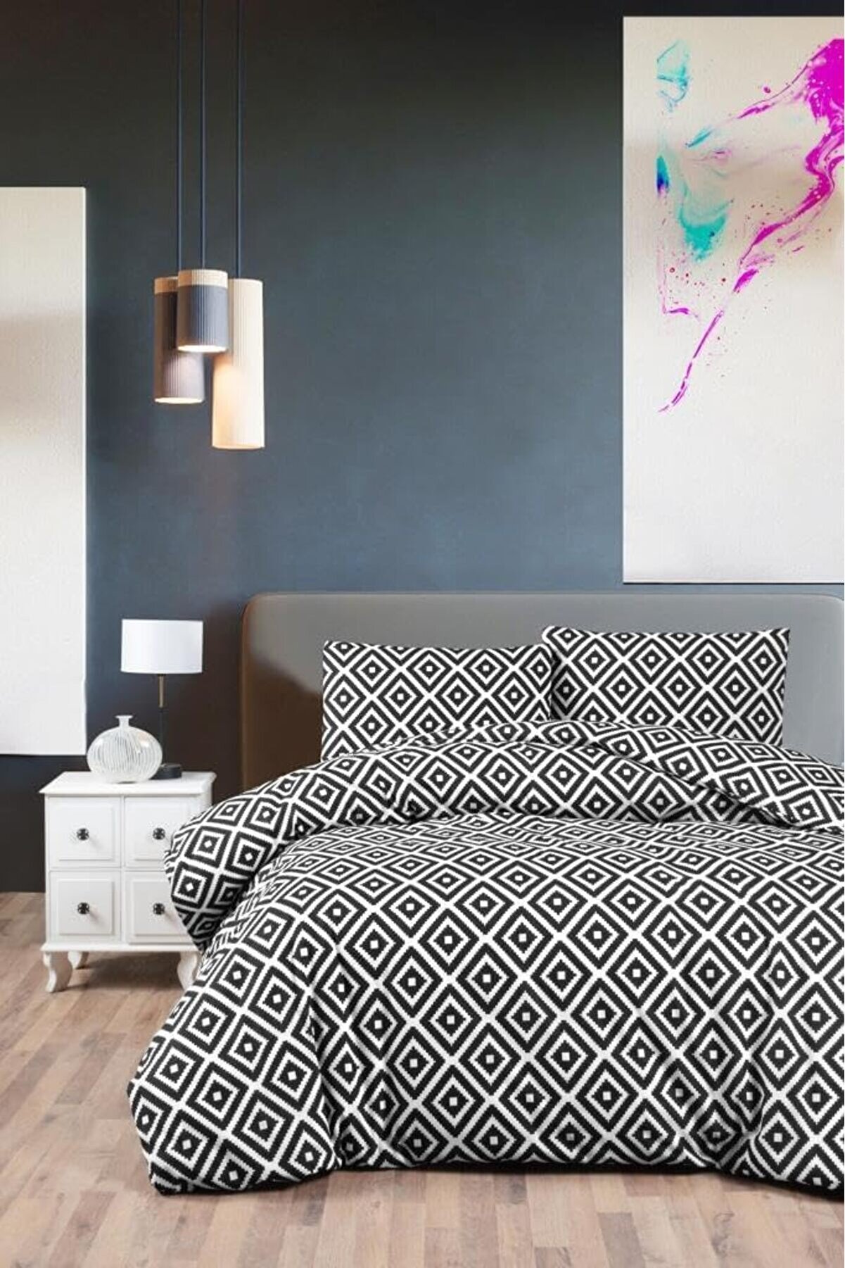 STOREMAX Minel Çift Kişilik Çarşaf Nevresim Takımı 1014773