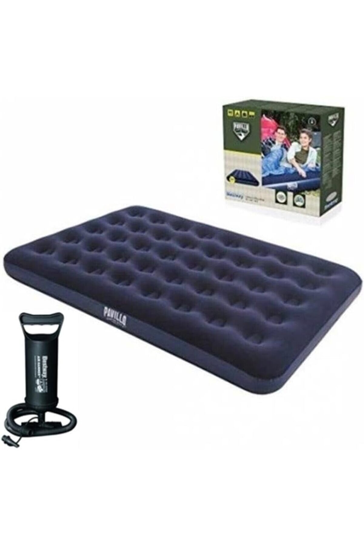 &Ccedil;i̇ft Ki̇şi̇li̇k Pompa Dahi̇l Şi̇şme Yatak 67