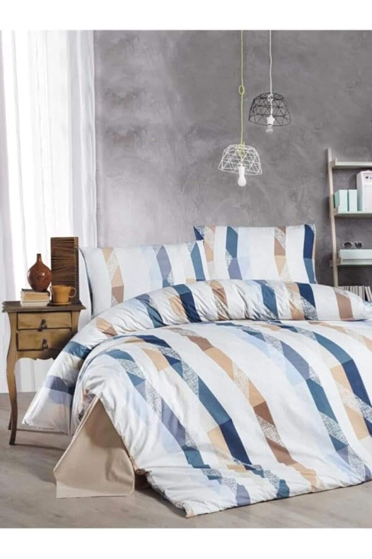 STOREMAX Çift Kişilik Nevresim Takımı%100 Pamuk 200 * 220-agustin nevresim 1014773