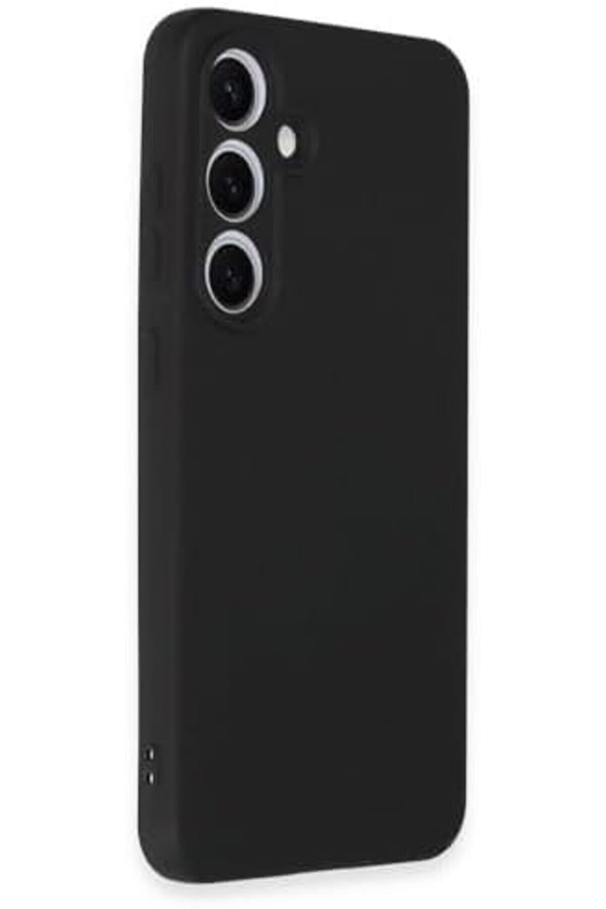 Aksesuar S24 Fe İle Uyumlu İçi̇ Kadi̇fe Kamera Korumalı Lansman Si̇li̇kon Kılıf Yapılı Tam Koruma Sağlay
