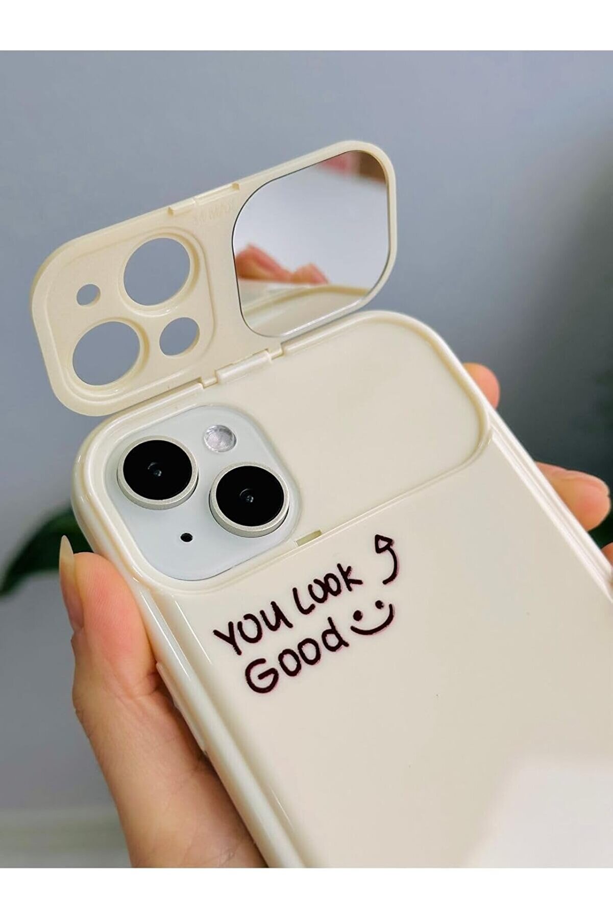 STOREMAX Aksesuar 14 - 15 ile Uyumlu Aynalı Tasarımlı Kenarları Silikon Kılıf 1014773