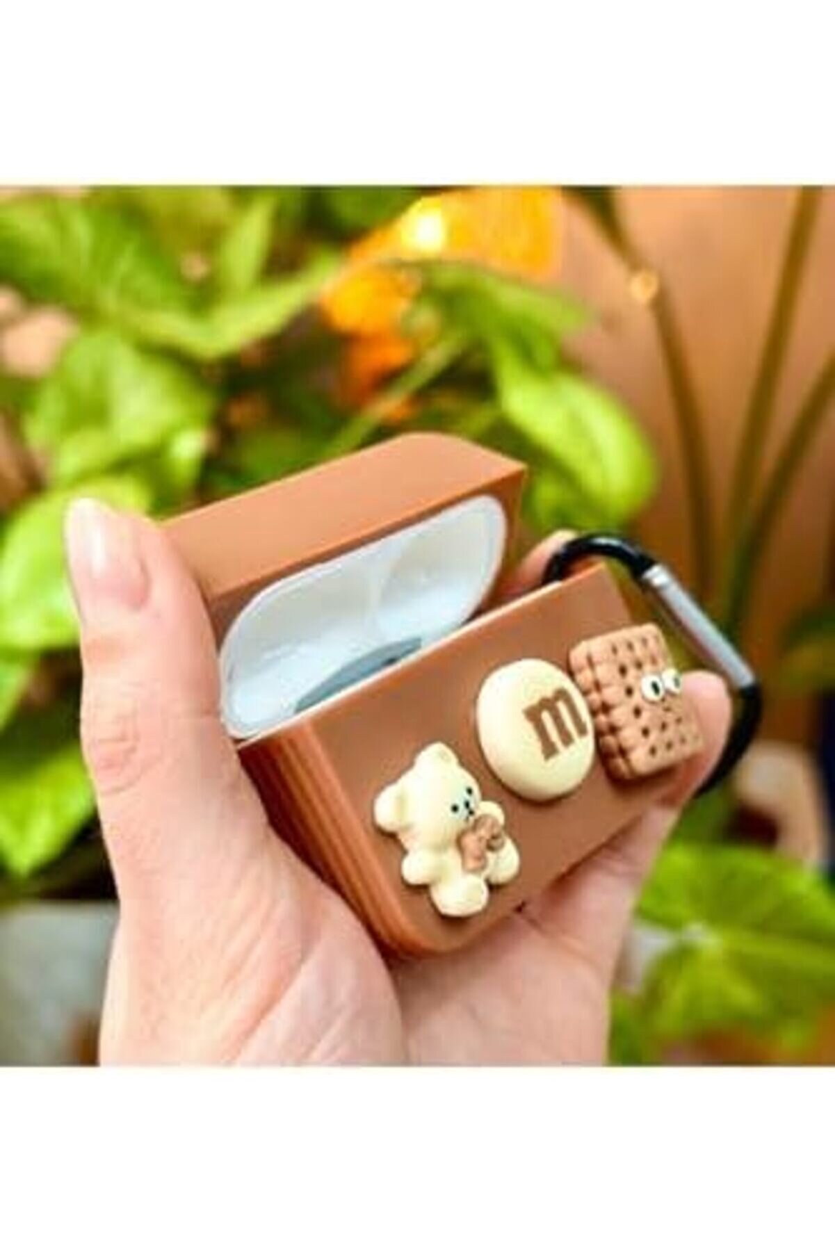 Pro - Pro2 İle Uyumlu Bi̇sk&uuml;vi̇ Ayıcık Tasarımlı Kalın Si̇li̇kon Kılıf - Brown 1014773