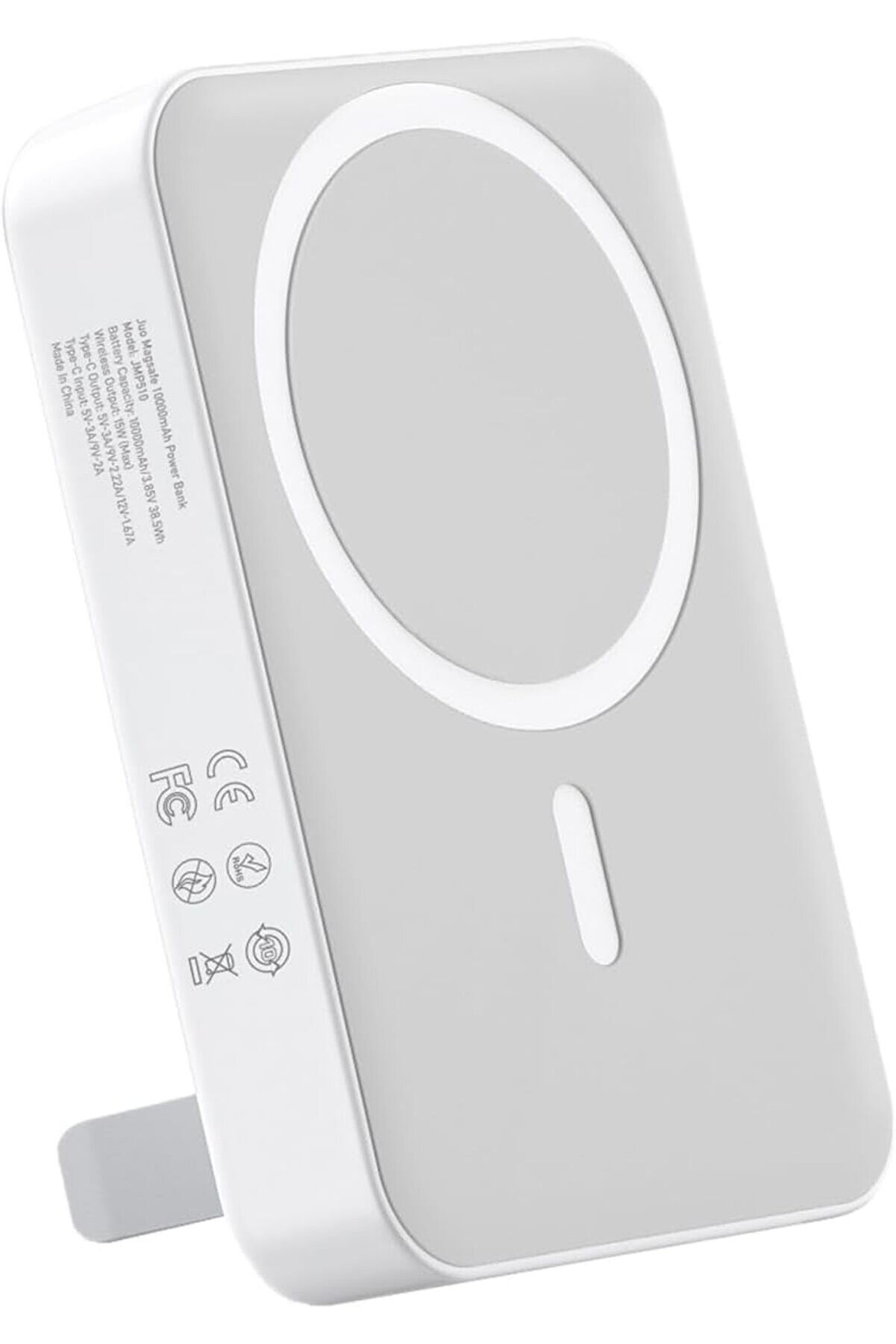 STOREMAX 10000mAh Powerbank PD20W Taşınabilir Kablosuz Hızlı Şarj Cihazı Beyaz 1014773