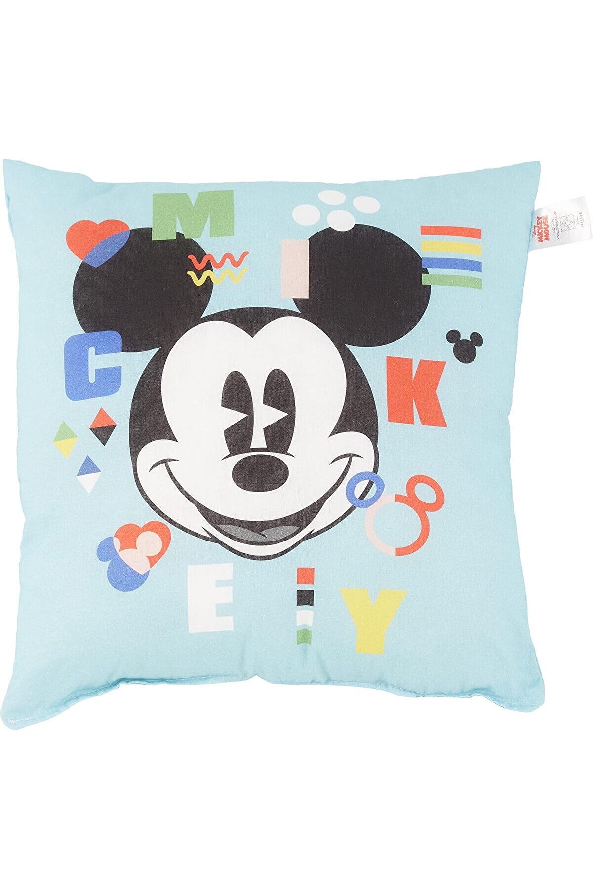 STOREMAX Lisanslı Karakter Baskılı%100 Pamuk Kırlent, Çok Renkli, 40x40 cm 1014773