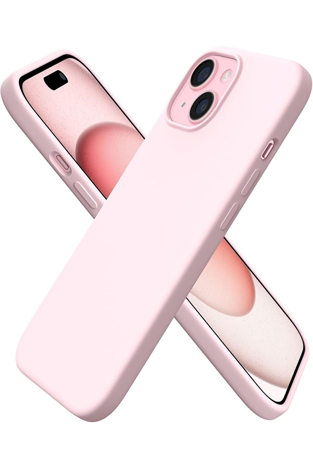 STOREMAX 15 Silikon Kılıf - Mag-Safe Uyumlu, Yumuşak Dokulu, Darbe Emici, Mikro Fiber Kaplama, Premium Koruma