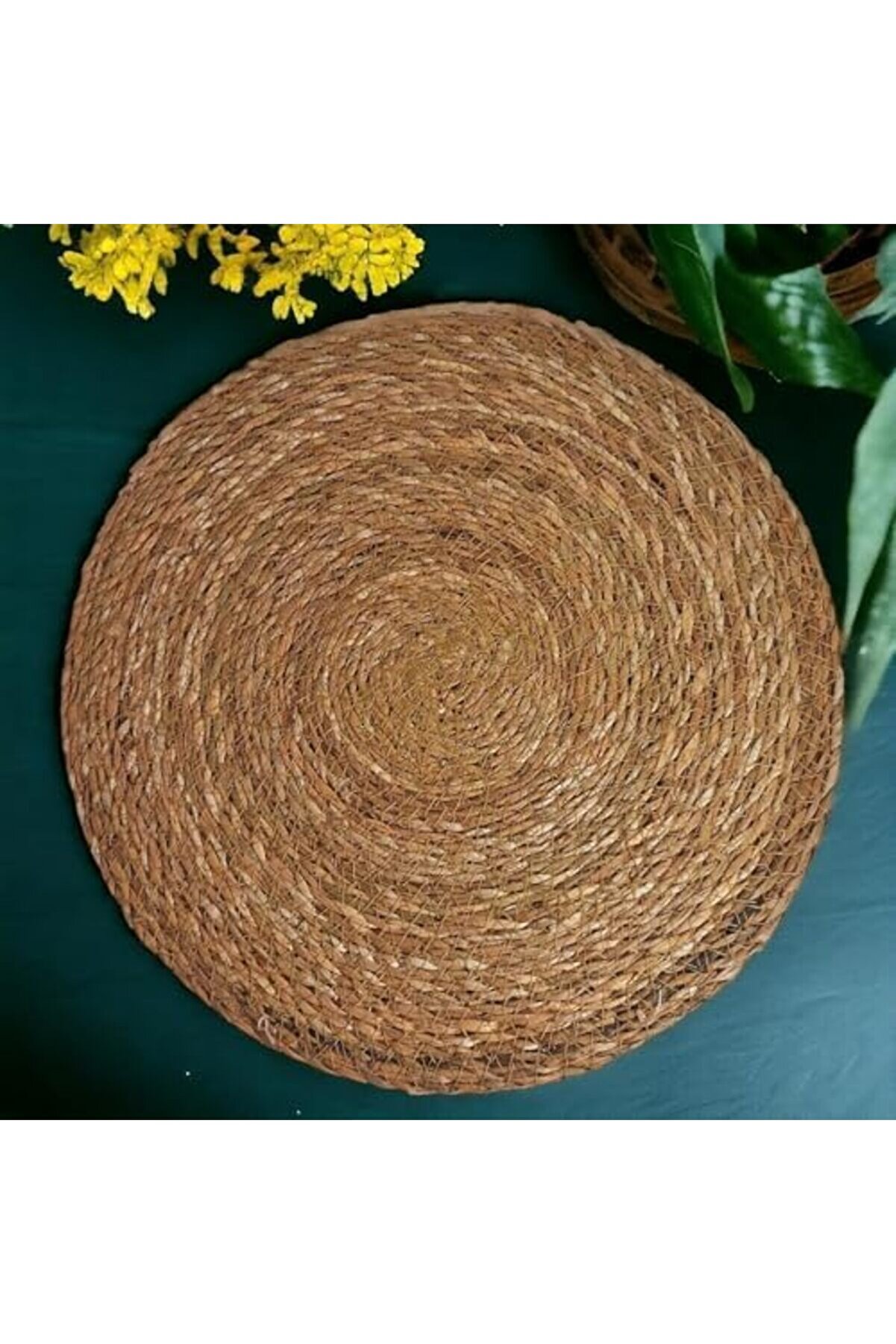 6 Adet Hasır Ameri̇kan Servi̇si̇ Supla (Yuvarlak İpli̇), 6 Lı İpli̇ Hasır Supla, Hasır Ameri̇kan Serv