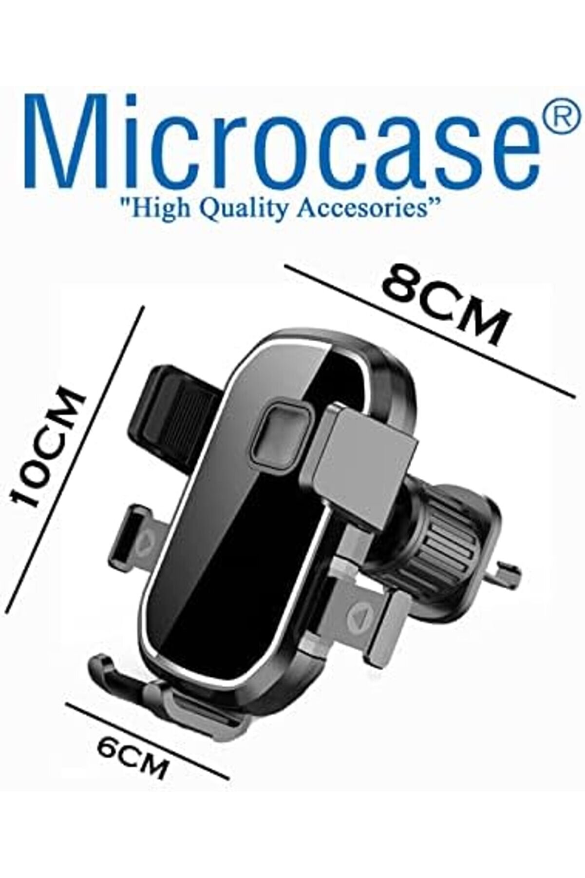 Izgaralıktan Araç İçi̇ 360 Derece Döner Telefon Tutucu - Al3