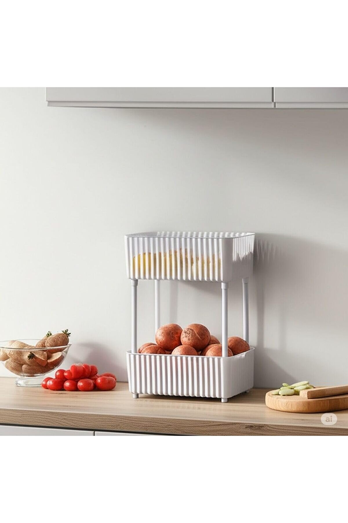 STOREMAX Fiesta Serisi 2 Katlı Organizer Sepet 1014773