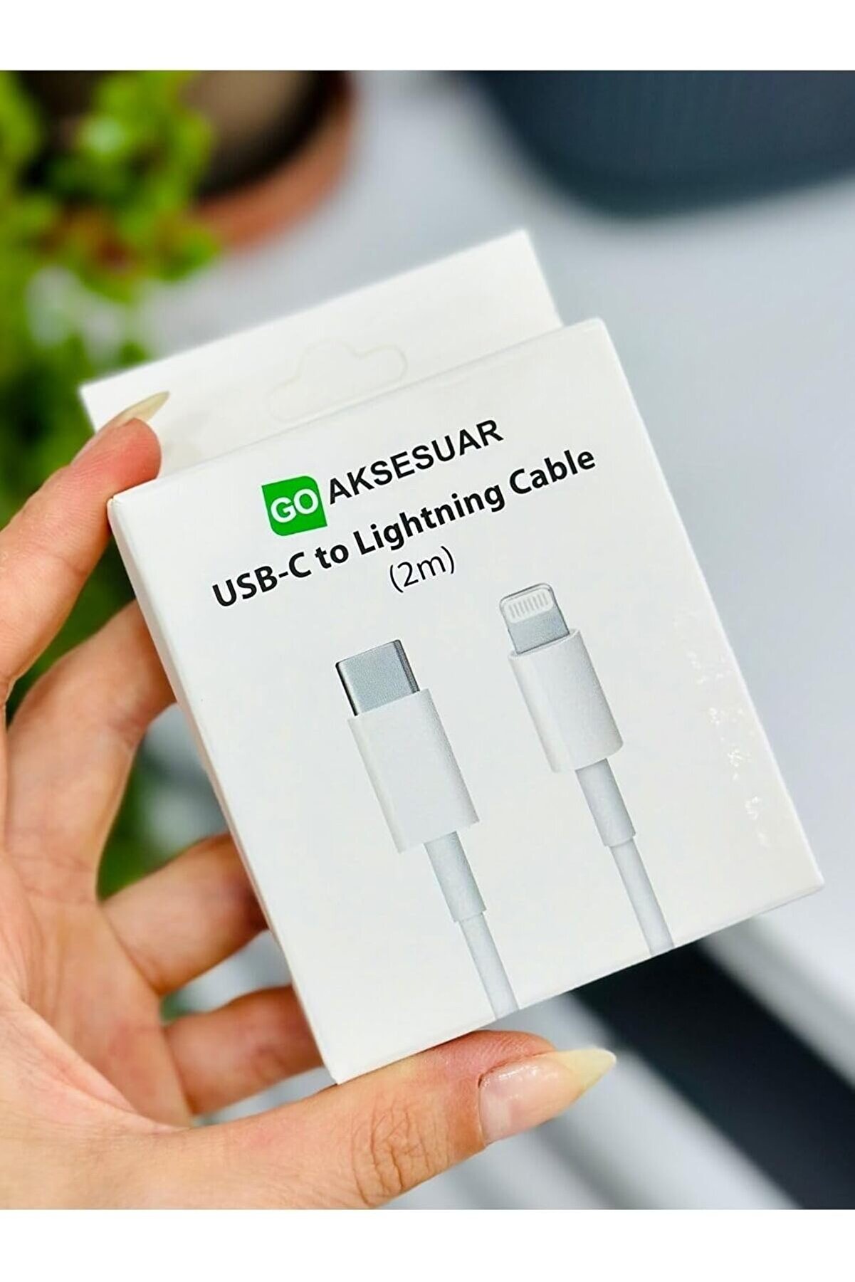 Type-C To 20W 2 Metre Hızlı Şarj Kablo 11-12-12Pro-13-13Promax-14-14Pro-14 Promax - Beyaz2M 1014773