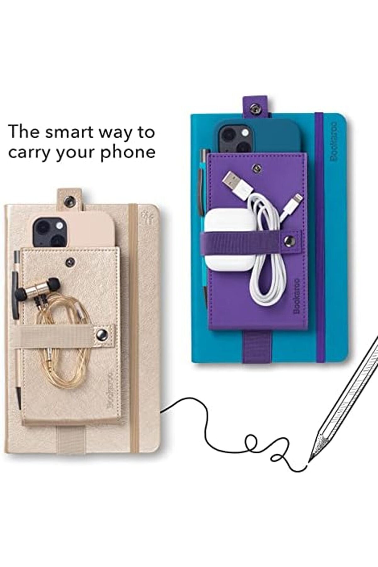 Defter Üstü Telefon Kılıfı Koyu Kır 1014773