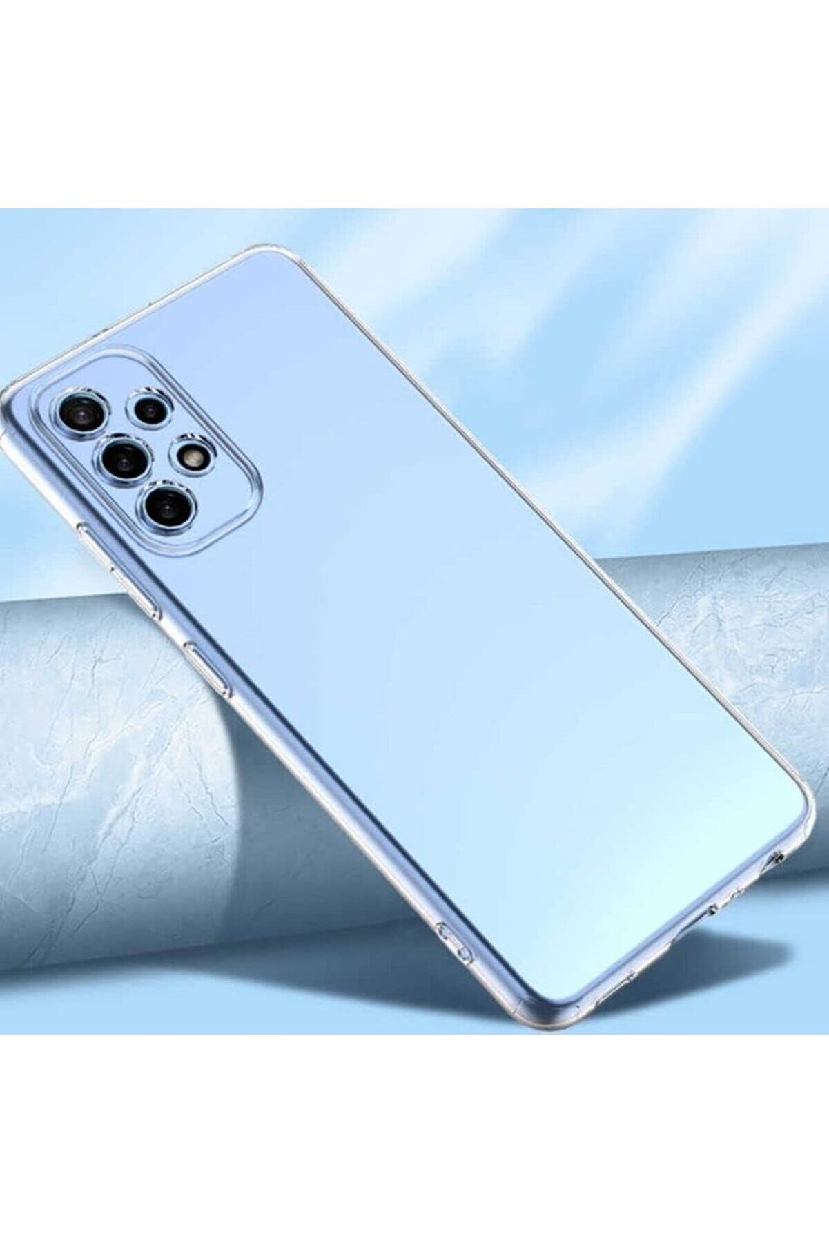 STOREMAX A53 Uyumlu Şeffaf Kılıf,Silikon Kamera A53 Uyumlu Kılıf 1014773