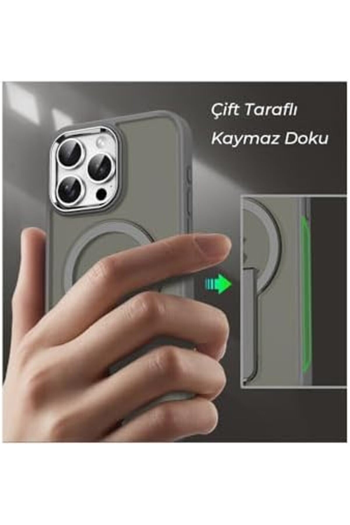 Aksesuar 14 Pro Max İçi̇n İle Uyumlu Arkası Mat Yapıya Metal Kamera Çerçeveli̇ Ultra Güçlendi̇ri̇lmi̇ş Aç